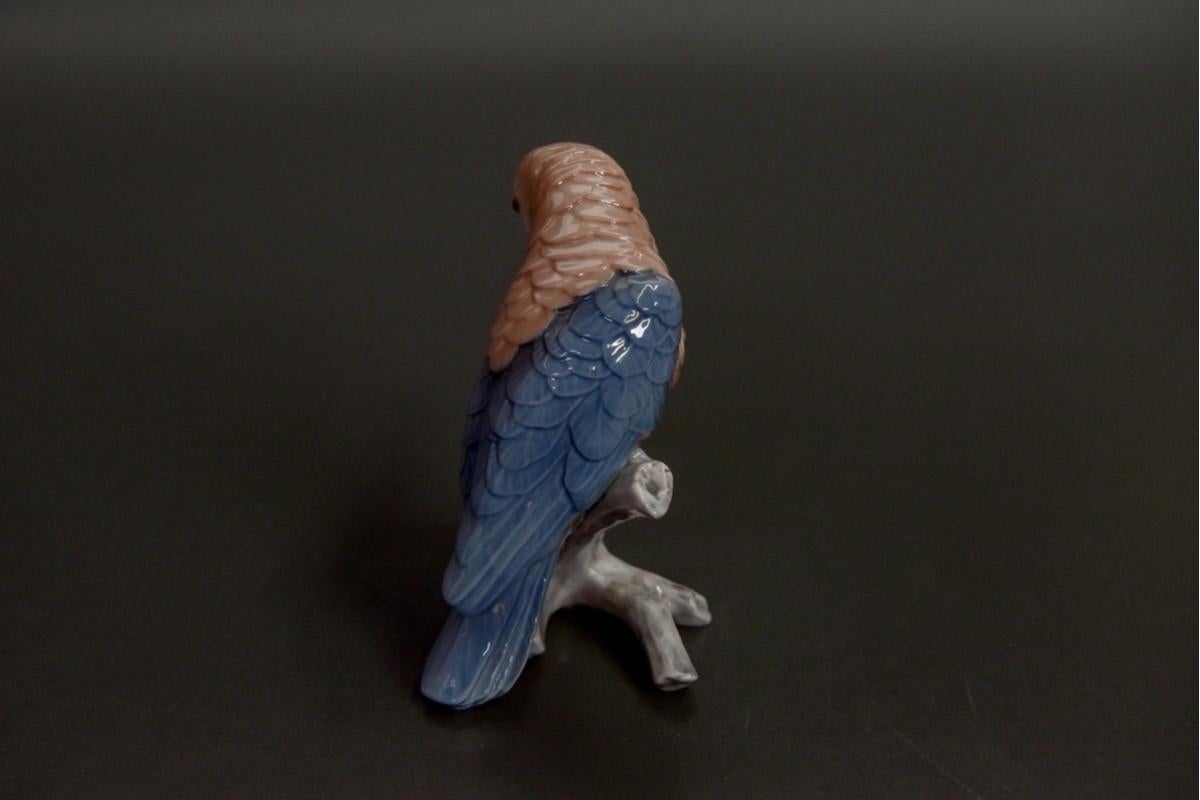 Porcelain Parrot Figurine, Bing & Grøndahl, No. 2019 1