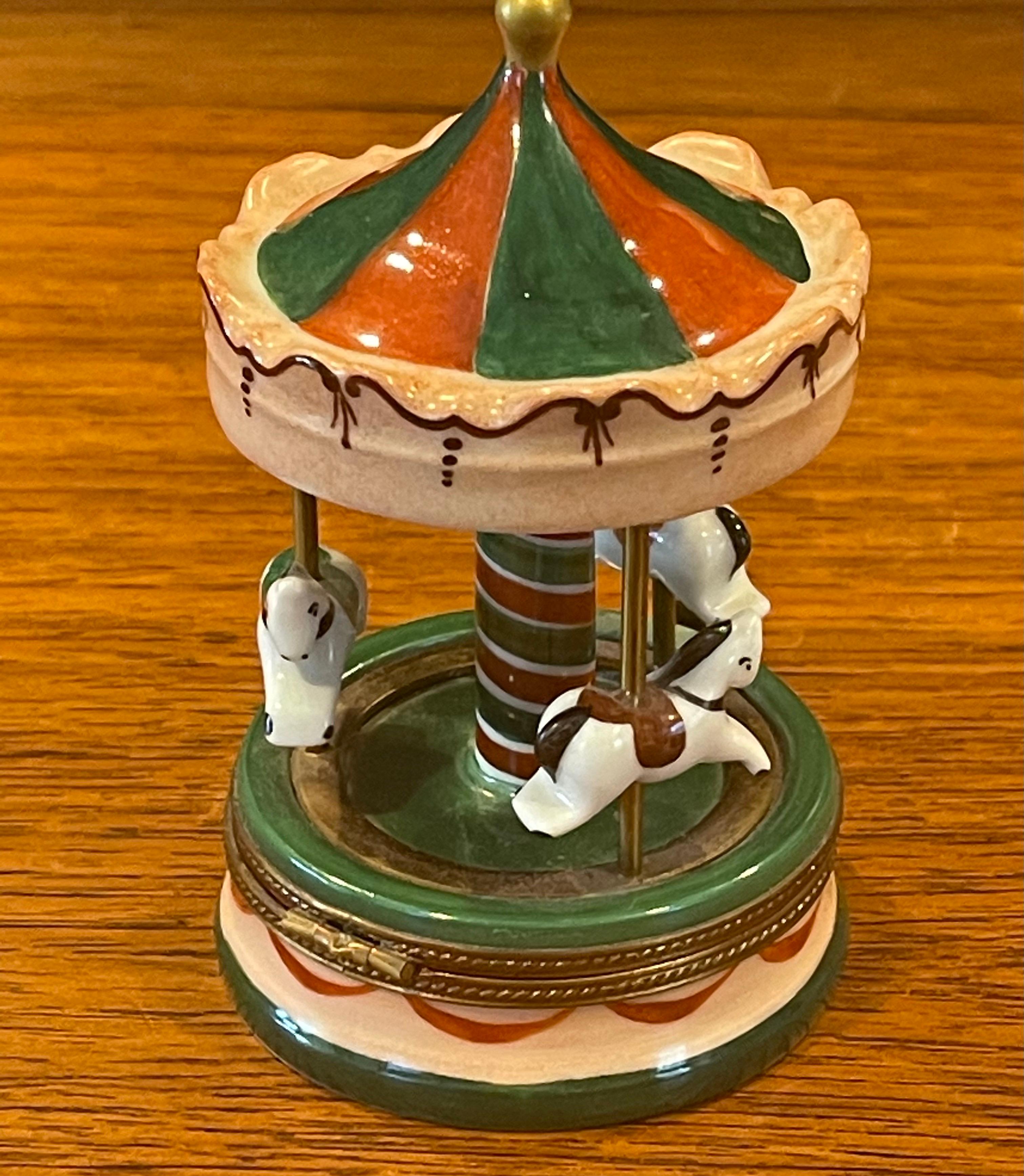 porcelain carousel
