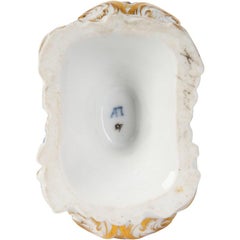 Flacon de parfum en porcelaine, Russie, fabriqué par la manufacture de porcelaine Popov, années 1830-1840