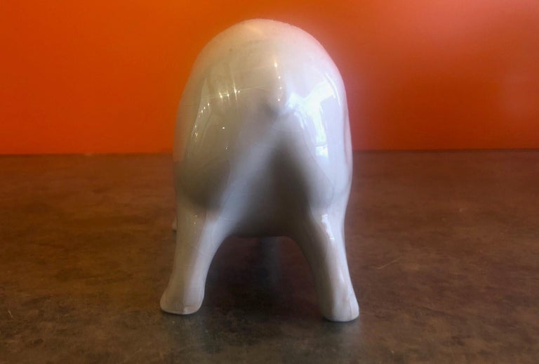 20th Century Porcelain Piggy Bank by Bovey Pottery For Sale