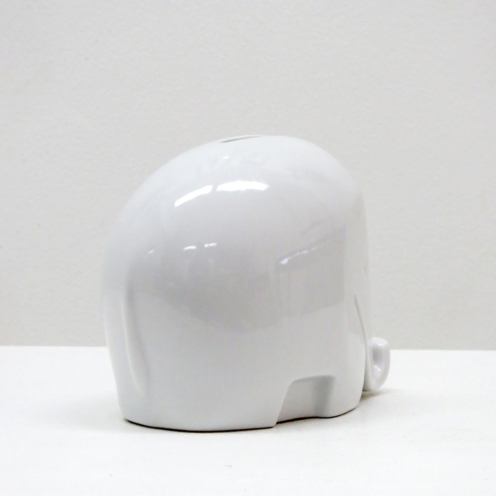 Glazed Porcelain Piggy Bank 'Drumbo' by Luigi Colani, 1970