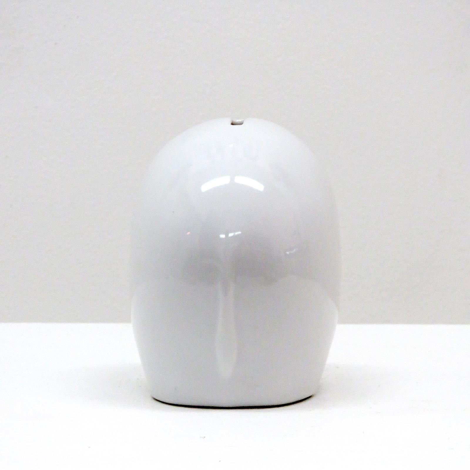 Porcelain Piggy Bank 'Drumbo' by Luigi Colani, 1970 In Excellent Condition In Los Angeles, CA
