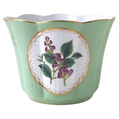 Jardinera de Porcelana Cachepot Jardinière Borde Festoneado
