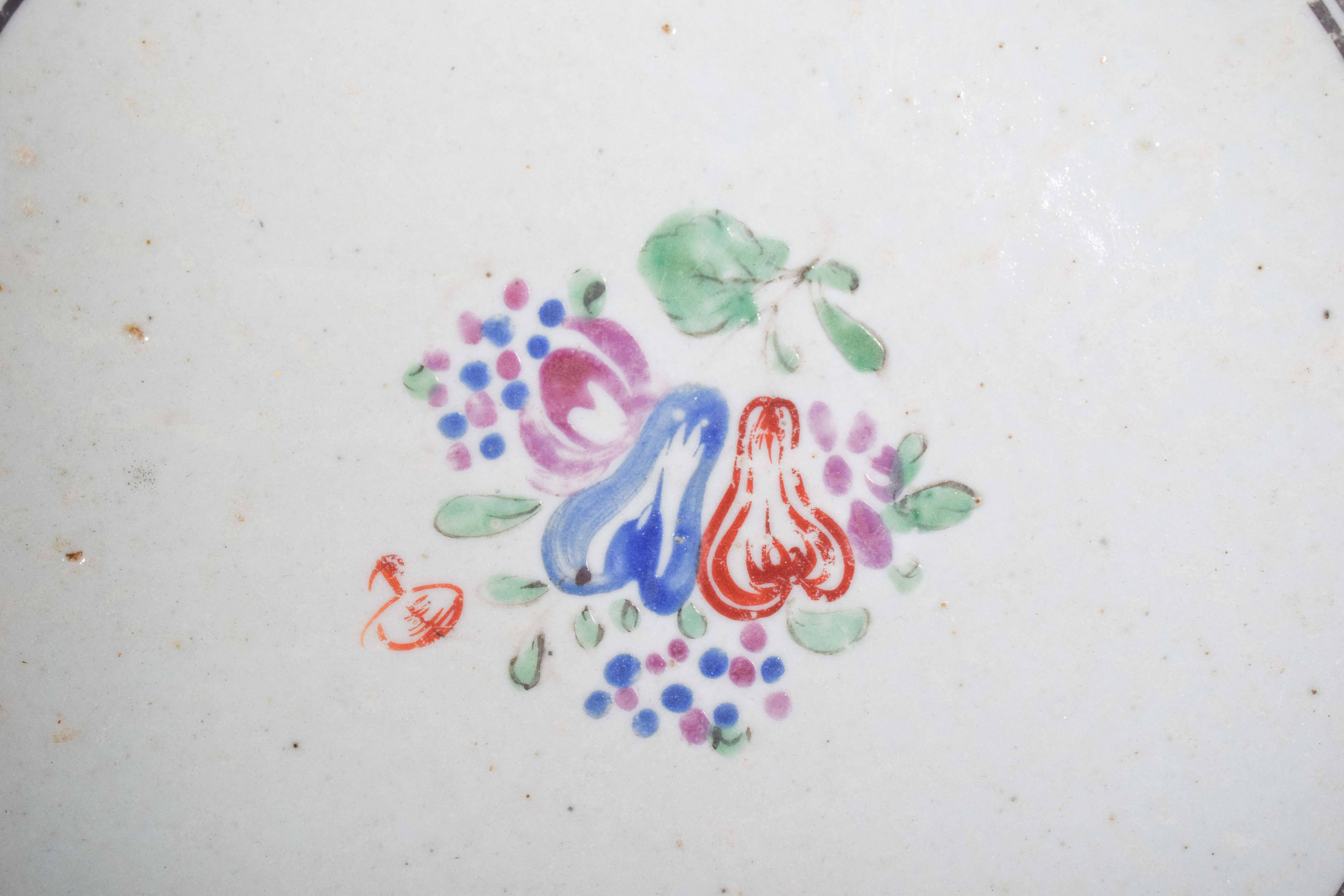 Plato de porcelana de China para exportar Barroco en venta