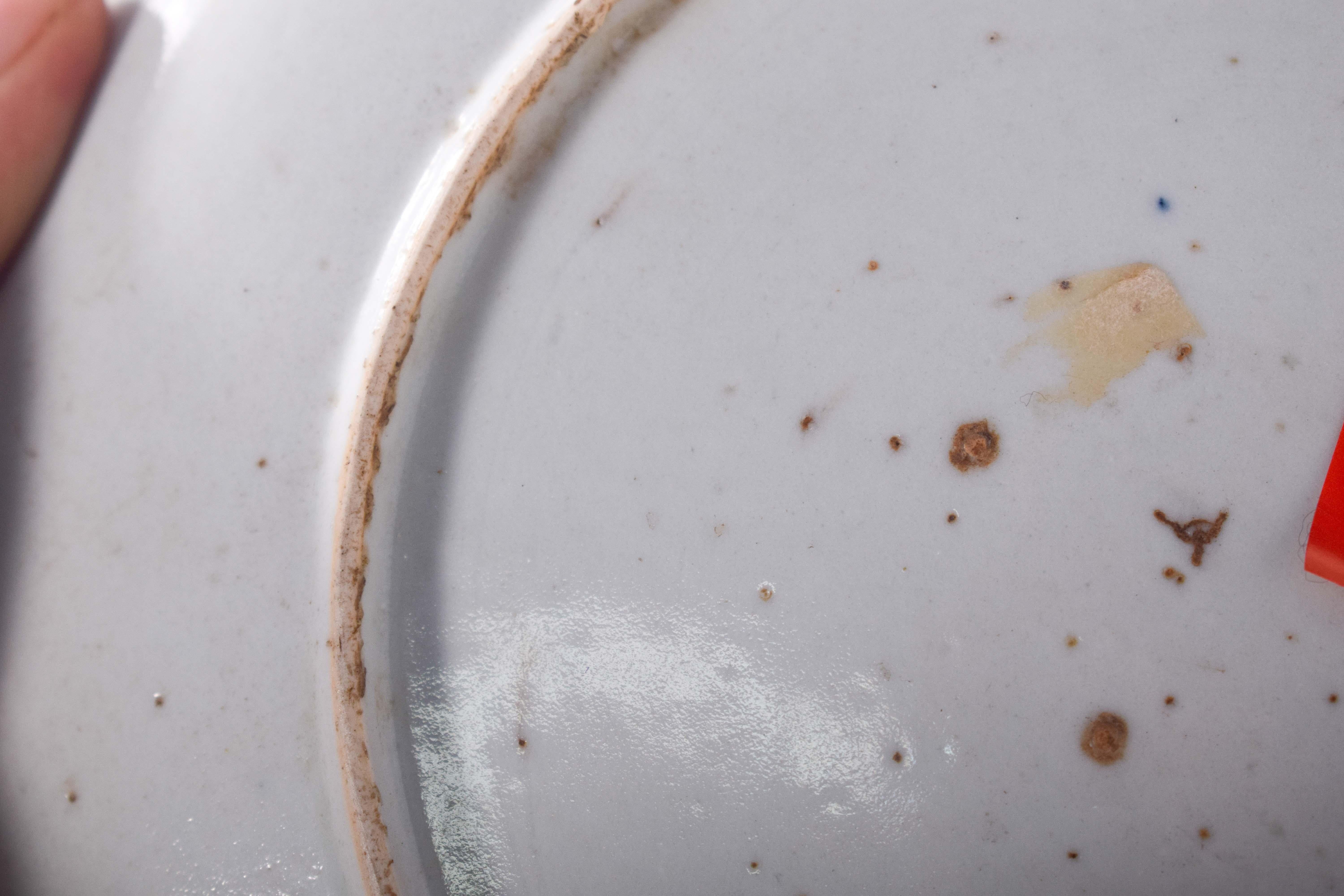 Porcelain Plate From China for Export In Good Condition For Sale In Lisboa, Lisboa