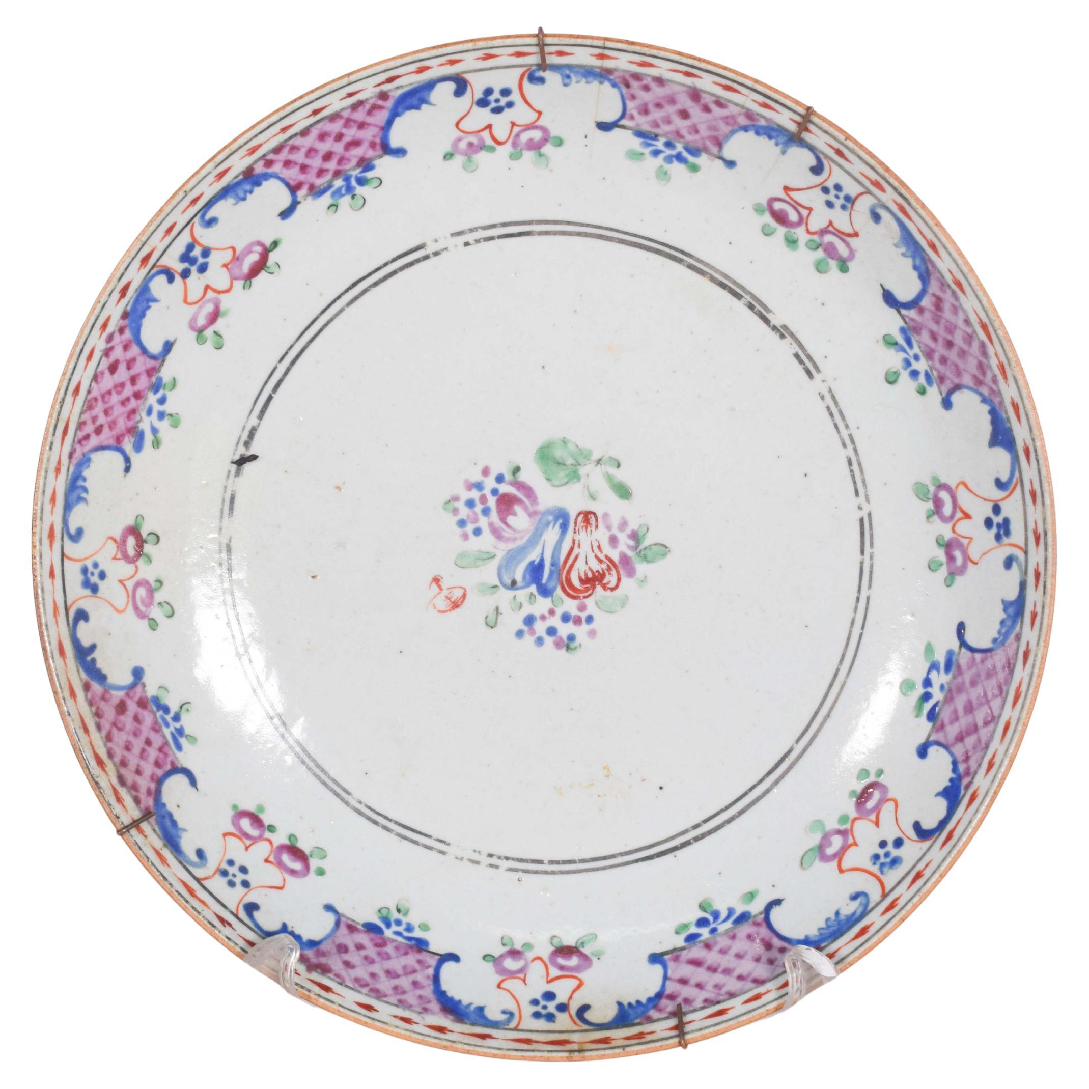 Plato de porcelana de China para exportar en venta