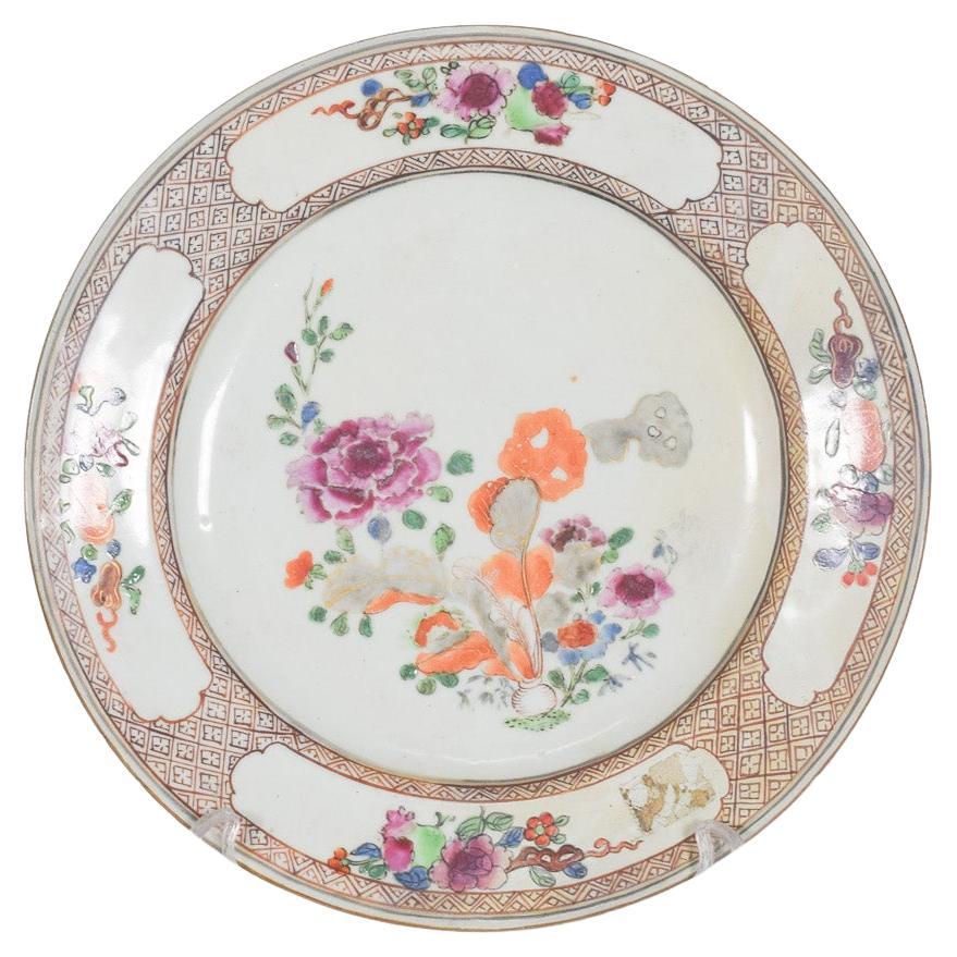 Plato de porcelana de China para exportar