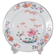 Porcelain Plate from China for Export, Qianlong Period