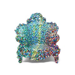 Poltrona di Proust in porcellana di Alessandro Mendini per Edition Vitra Design Muse