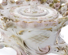 Porcelaine - Encrier en porcelaine - XIXe siècle