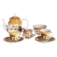 Porcelain - Porcelain tête-à-tête - 19th century