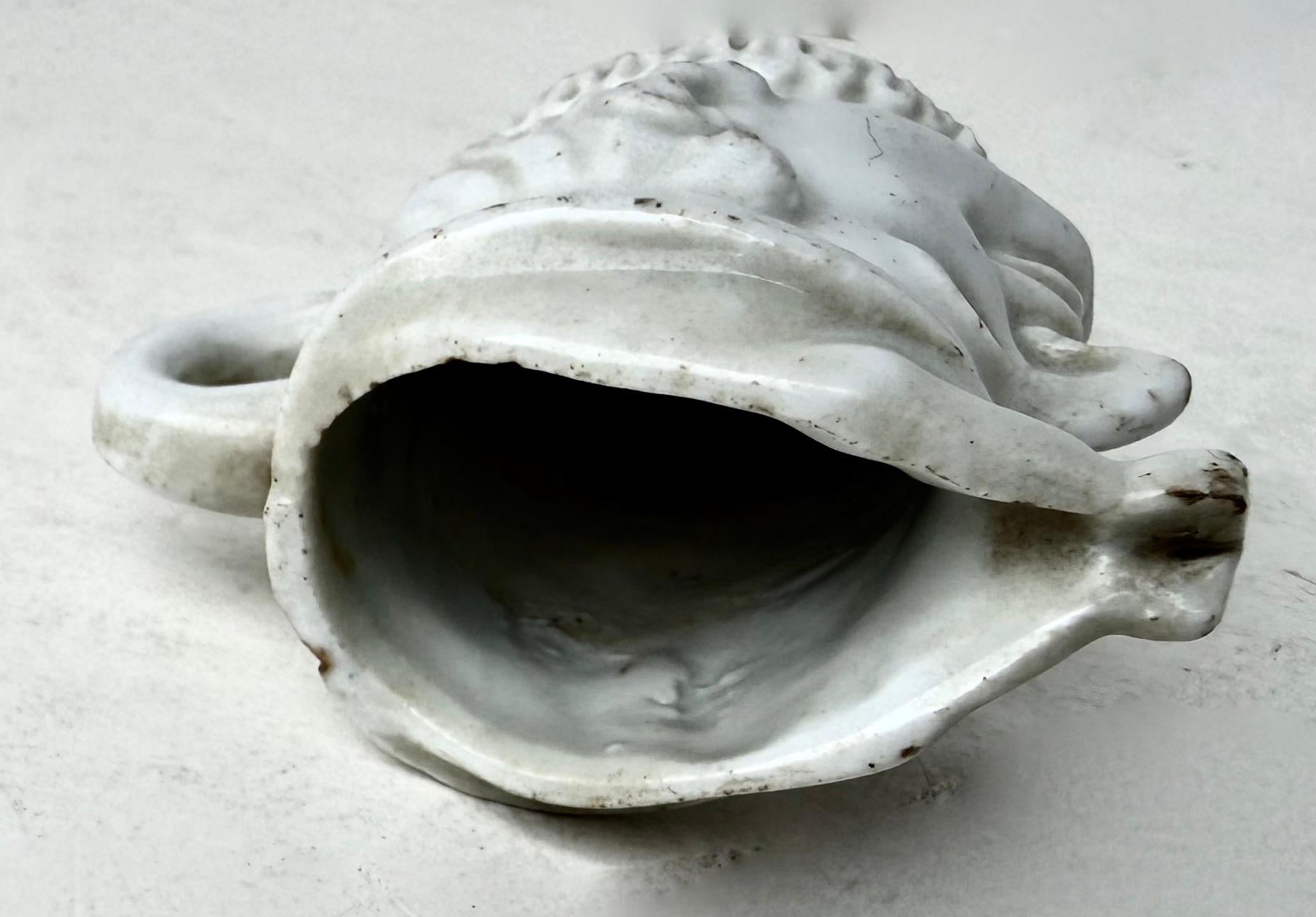 Cotto in fornace Cremiera figurata 