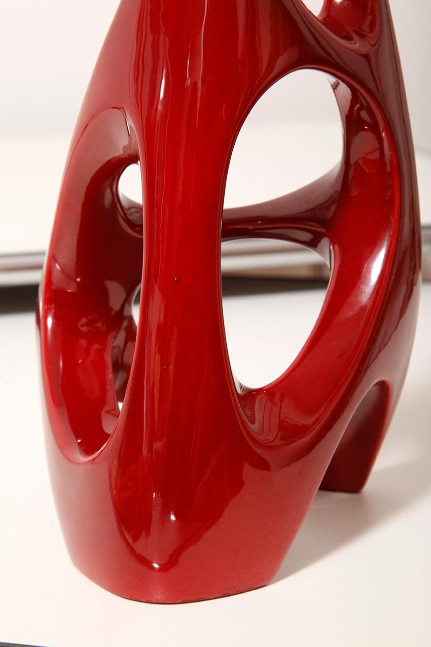 Porcelain Red Figurine 