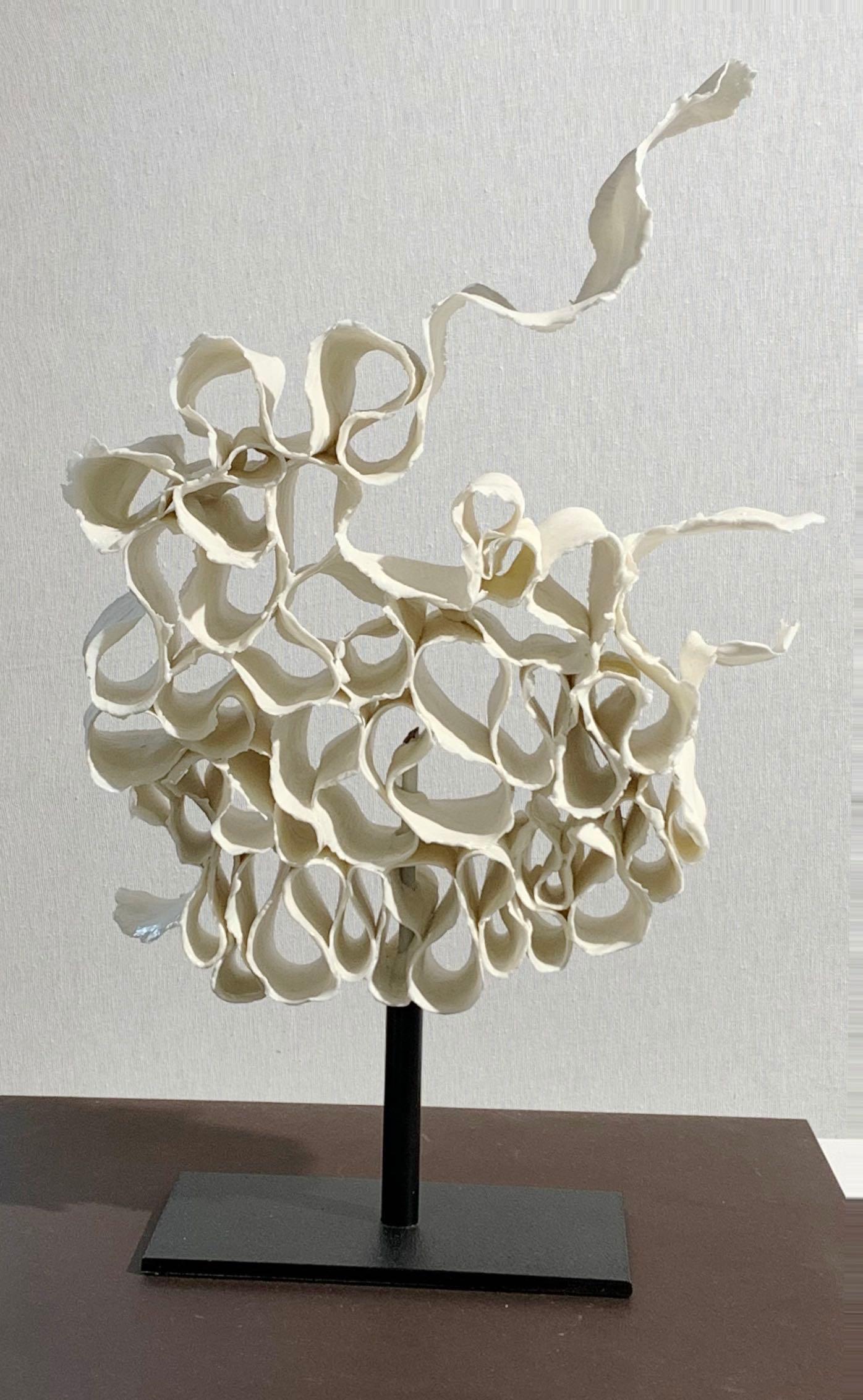 Porcelain Ribbon Sculpture, France, Contemporary 1