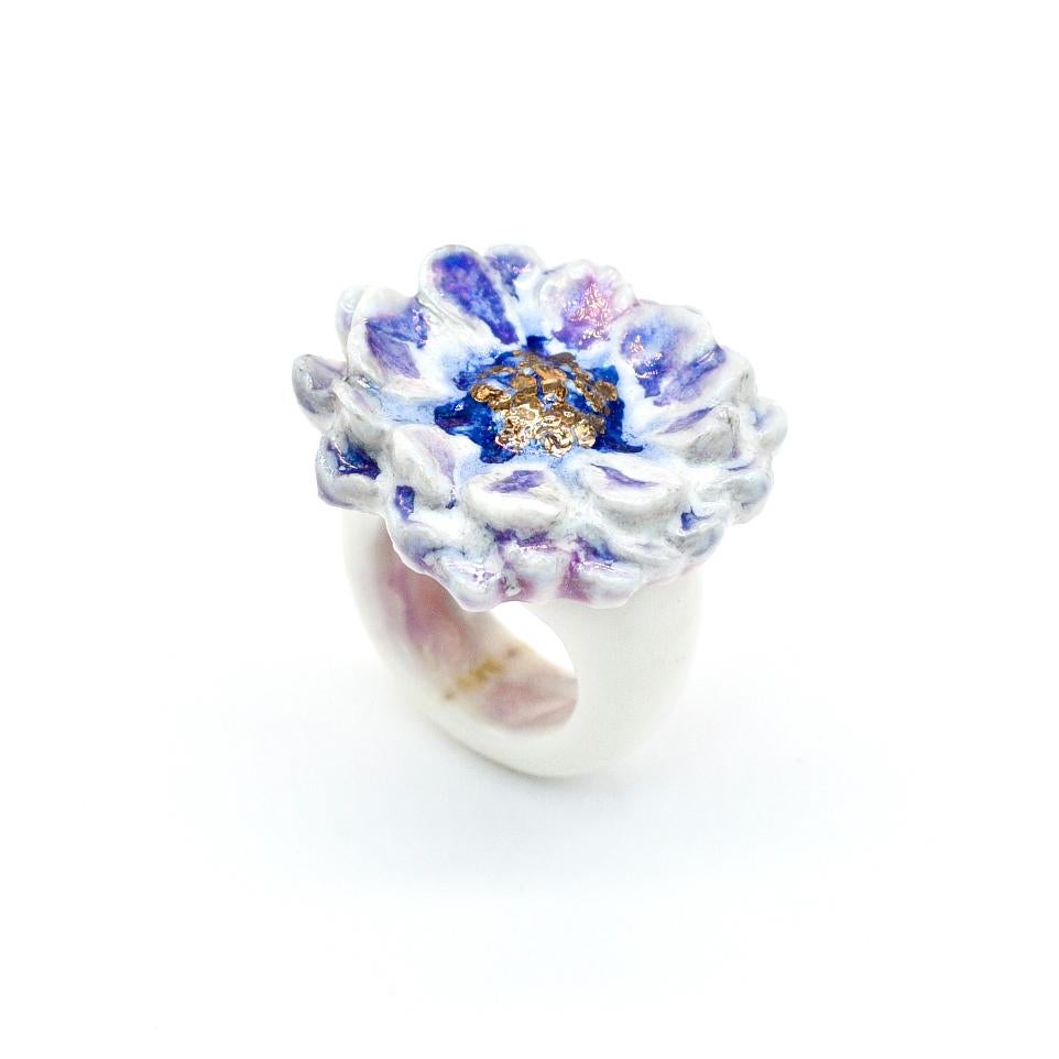 Porcelain Ring Eveline In New Condition For Sale In London, GB