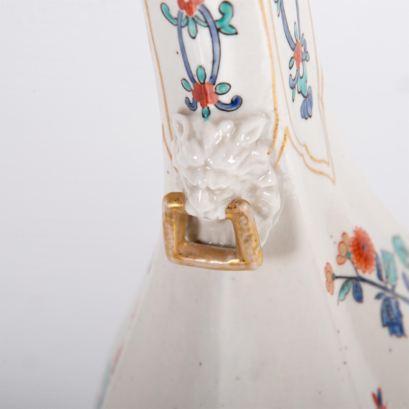 Porcelain Sake Bottle, Probably Chantilly, France, 18th Century 7