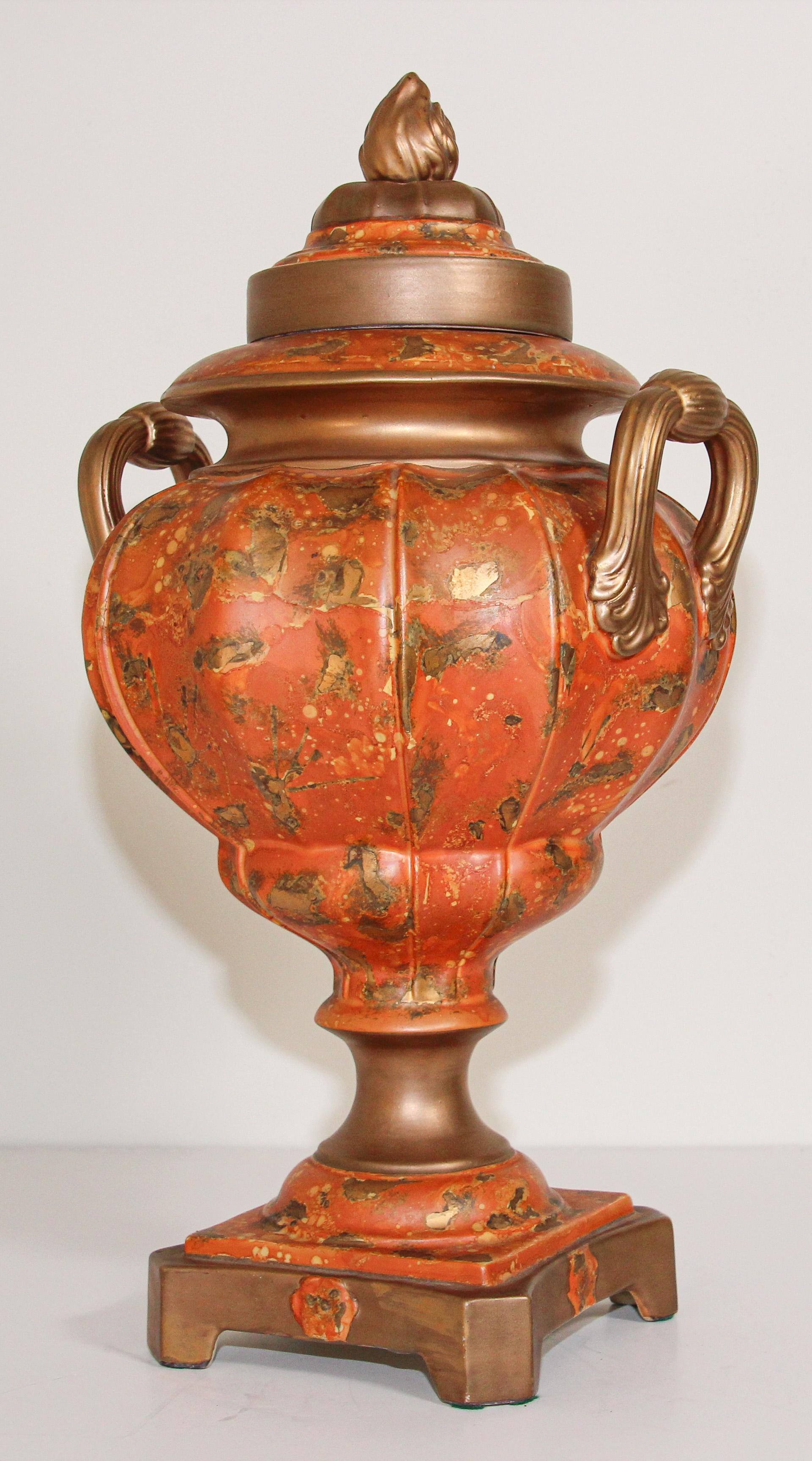 Porcelain Samovar, Tea or Coffee Urn Handmade in Italy For Sale 4