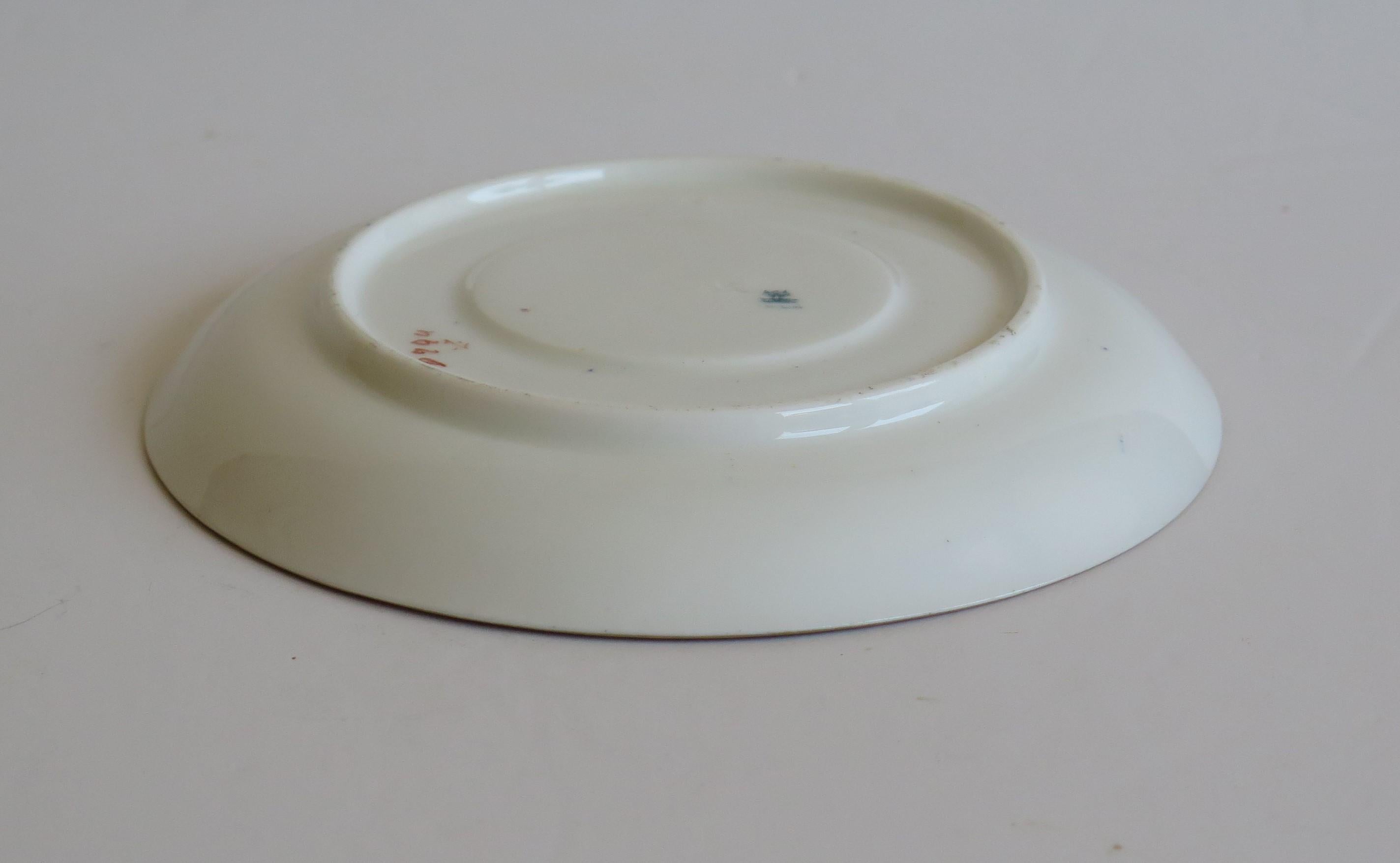 Porcelain Saucer Dish by Copeland 'Spode' in Imari Fence Ptn No. 794, circa 1850 3