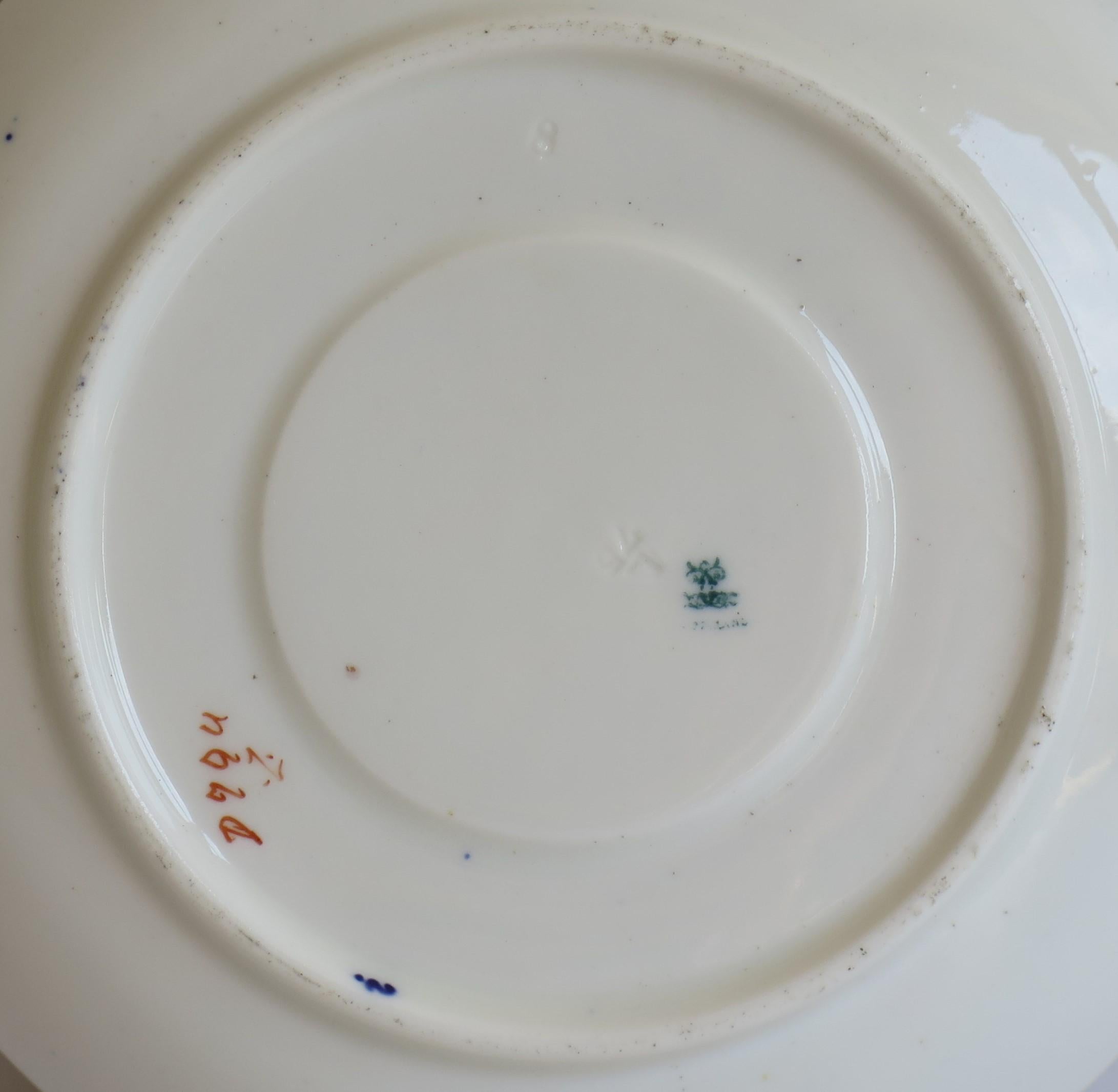 Porcelain Saucer Dish by Copeland 'Spode' in Imari Fence Ptn No. 794, circa 1850 4