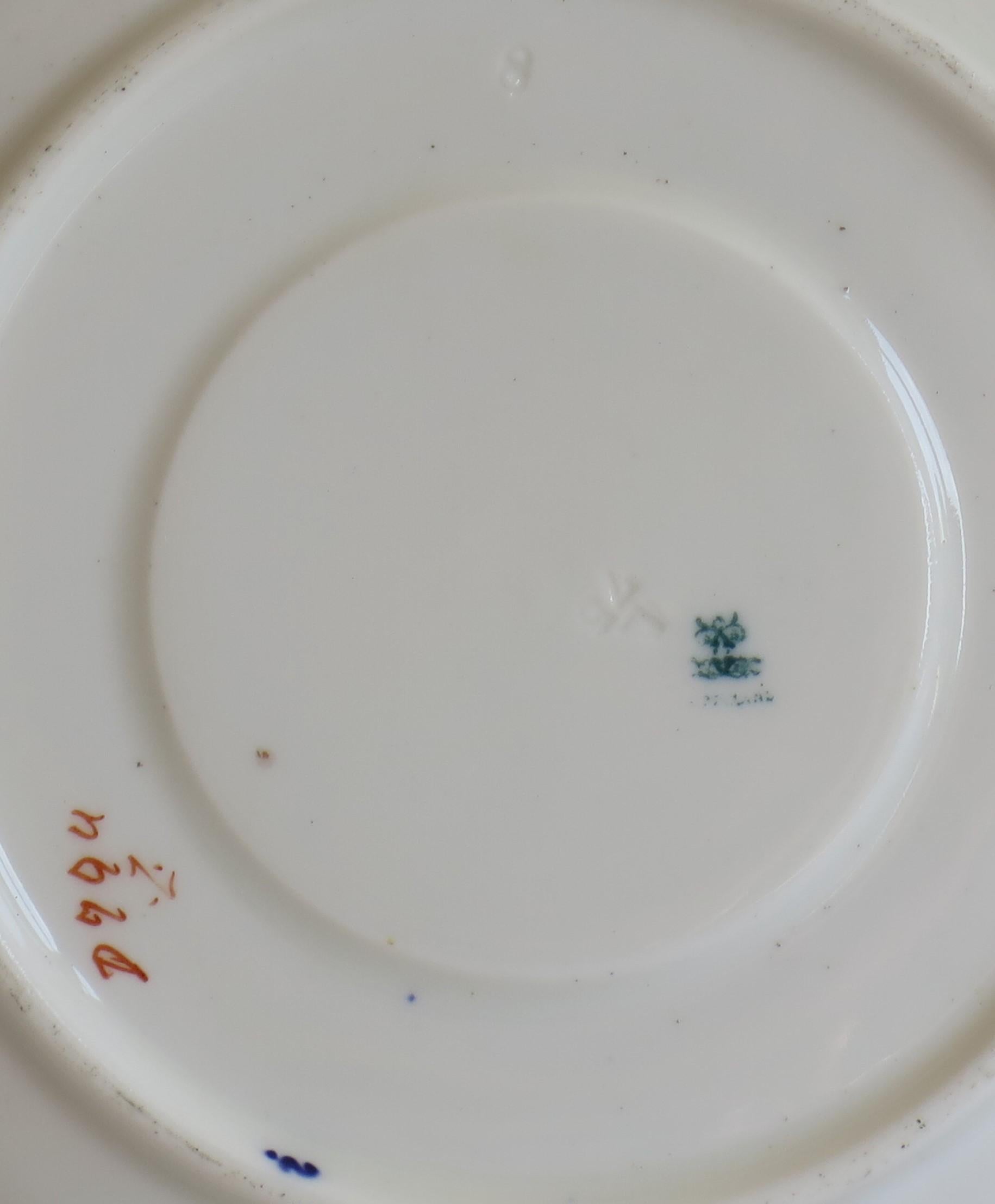 Porcelain Saucer Dish by Copeland 'Spode' in Imari Fence Ptn No. 794, circa 1850 5