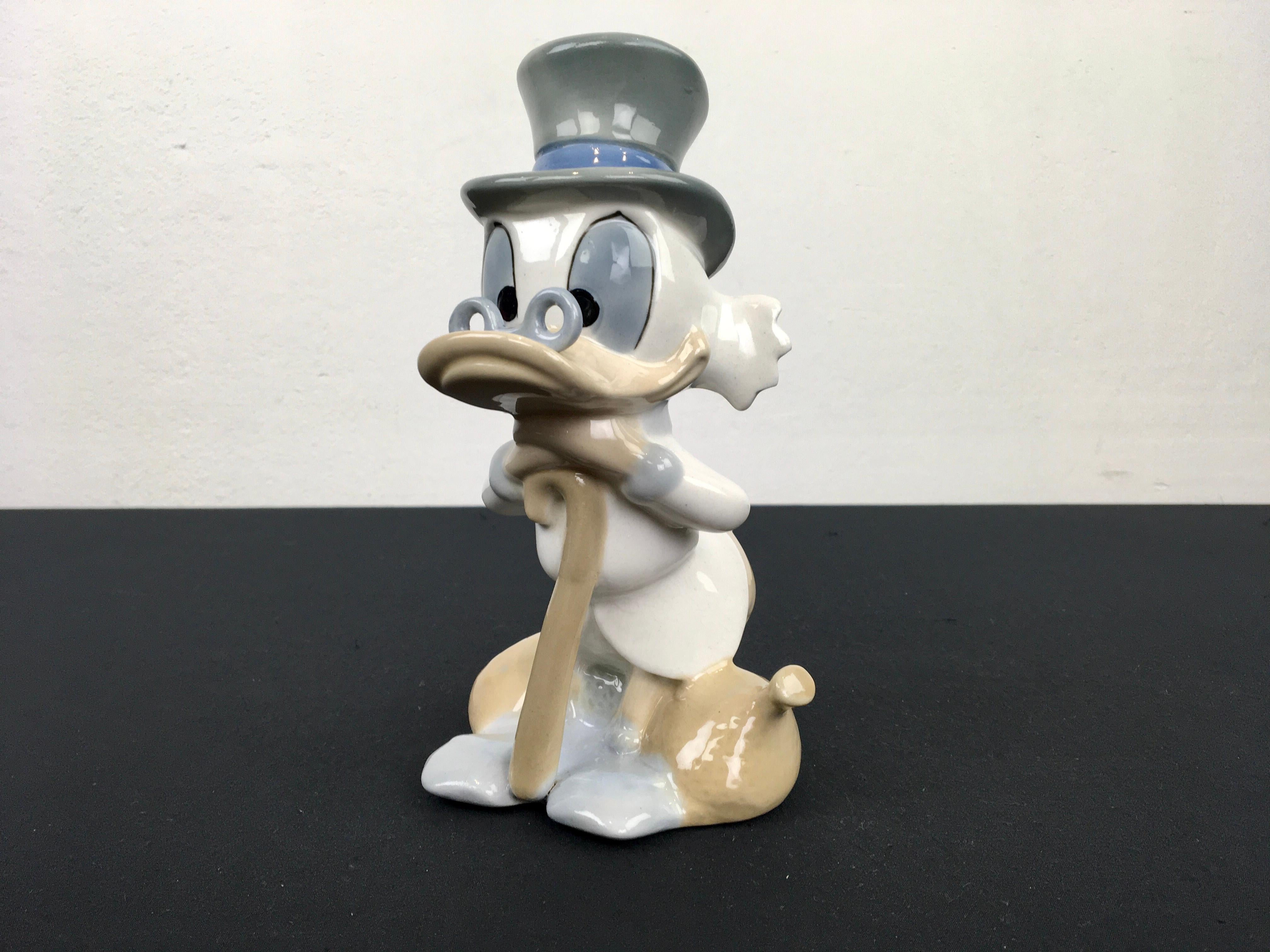 Porcelain Scrooge Mc Duck For Sale 6