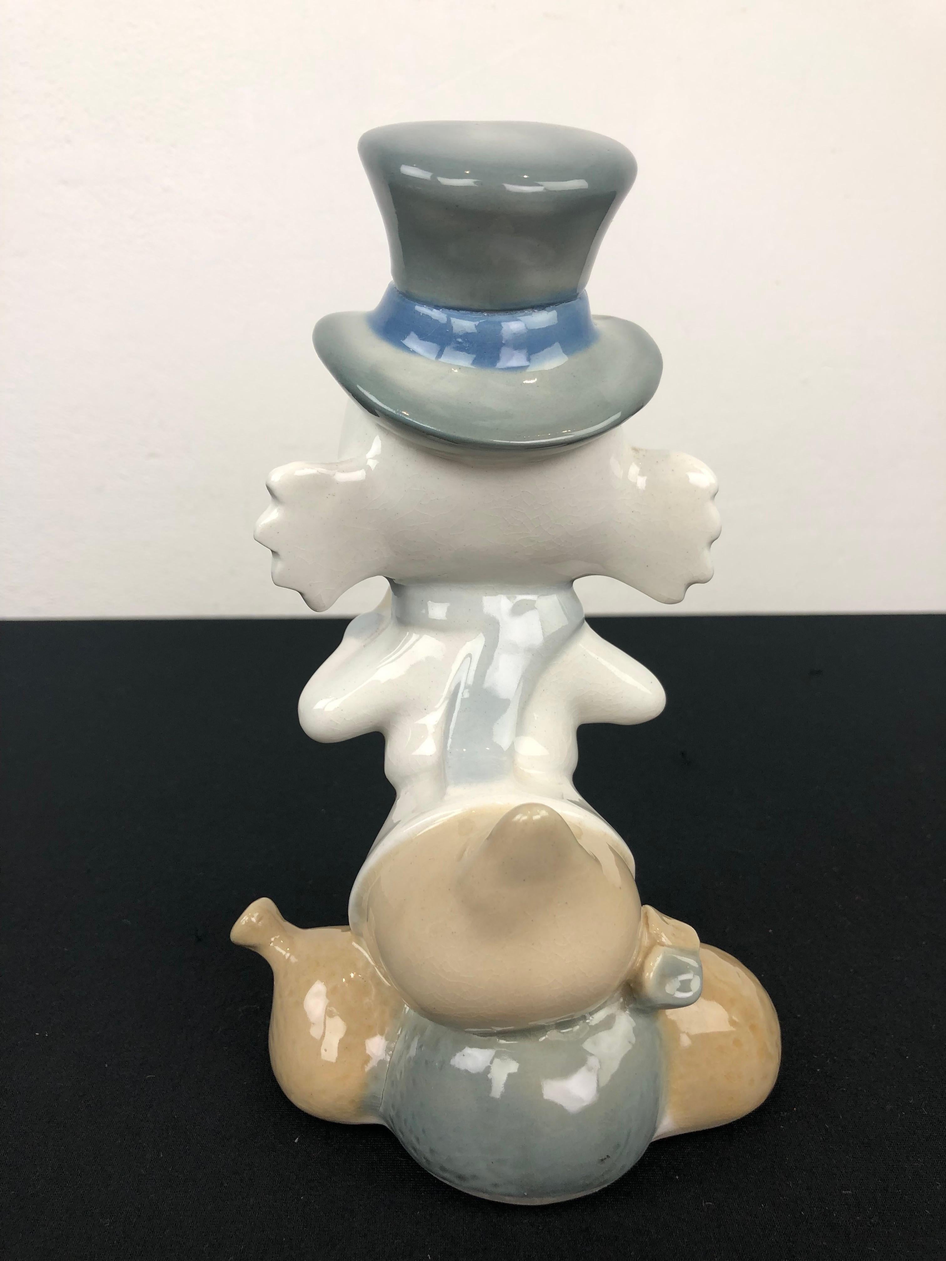19th Century Porcelain Scrooge Mc Duck For Sale