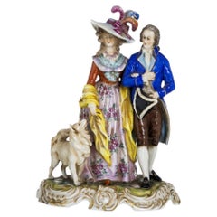 Porcelain - Sculptural group - Dresden