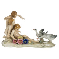 Porcelain - Sculptural group - Karl Ens