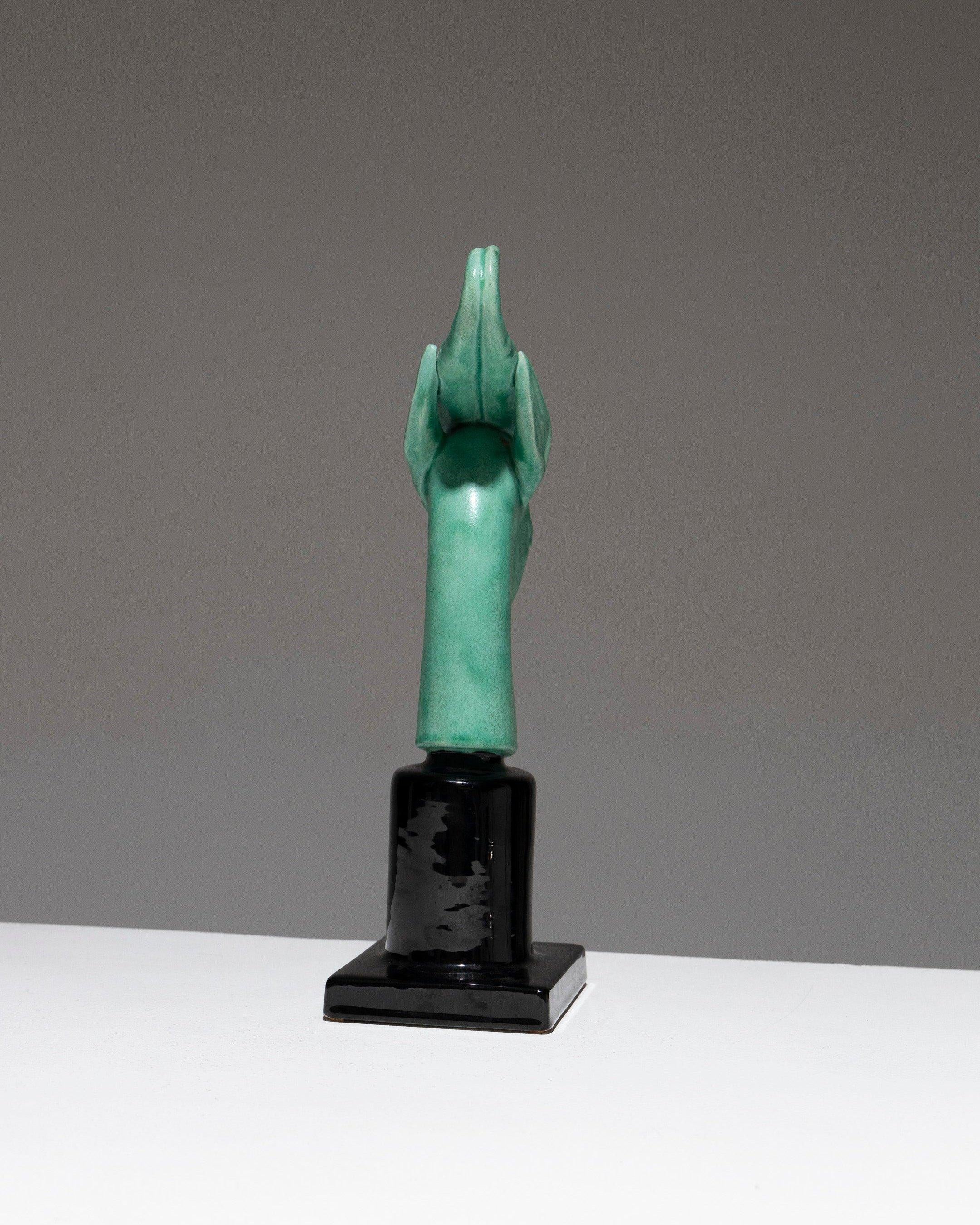Escultura de porcelana 