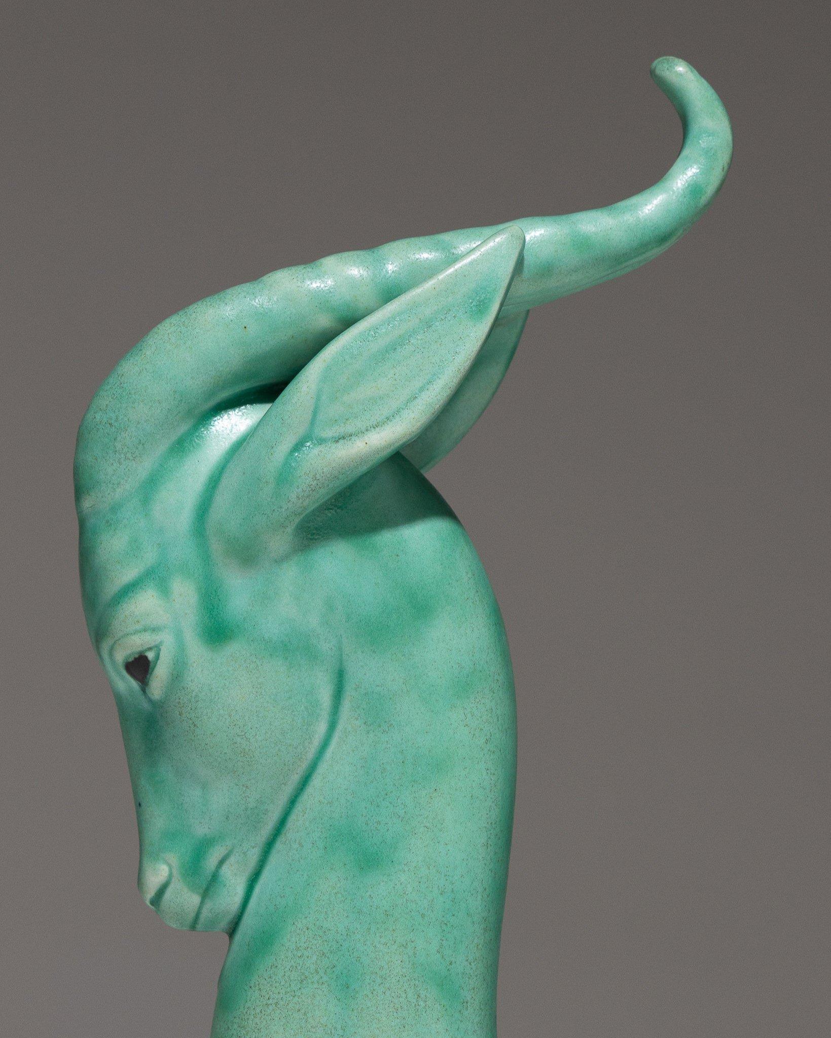 Escultura de porcelana 