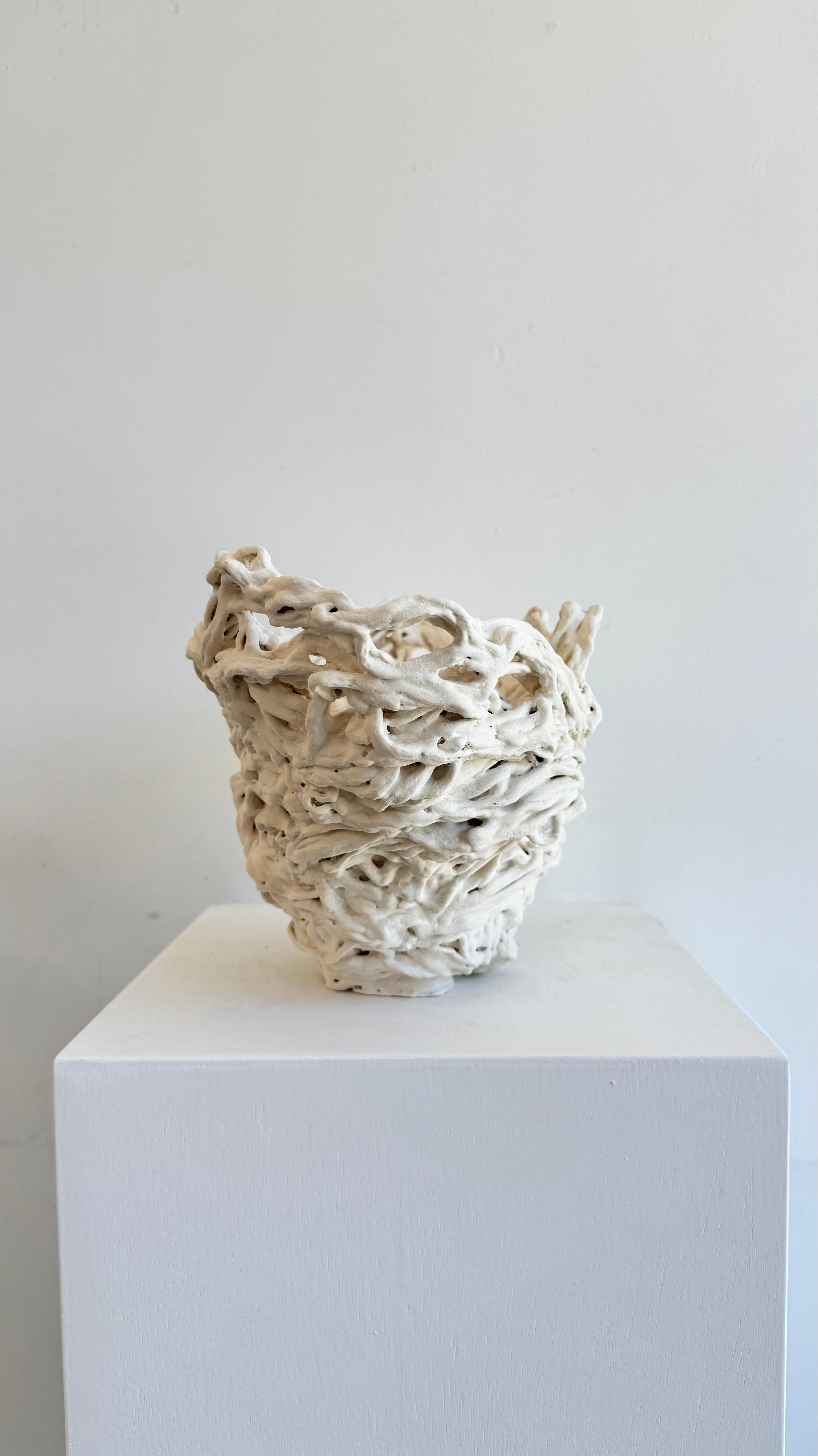 American Porcelain Sculpture - Charlotte For Sale
