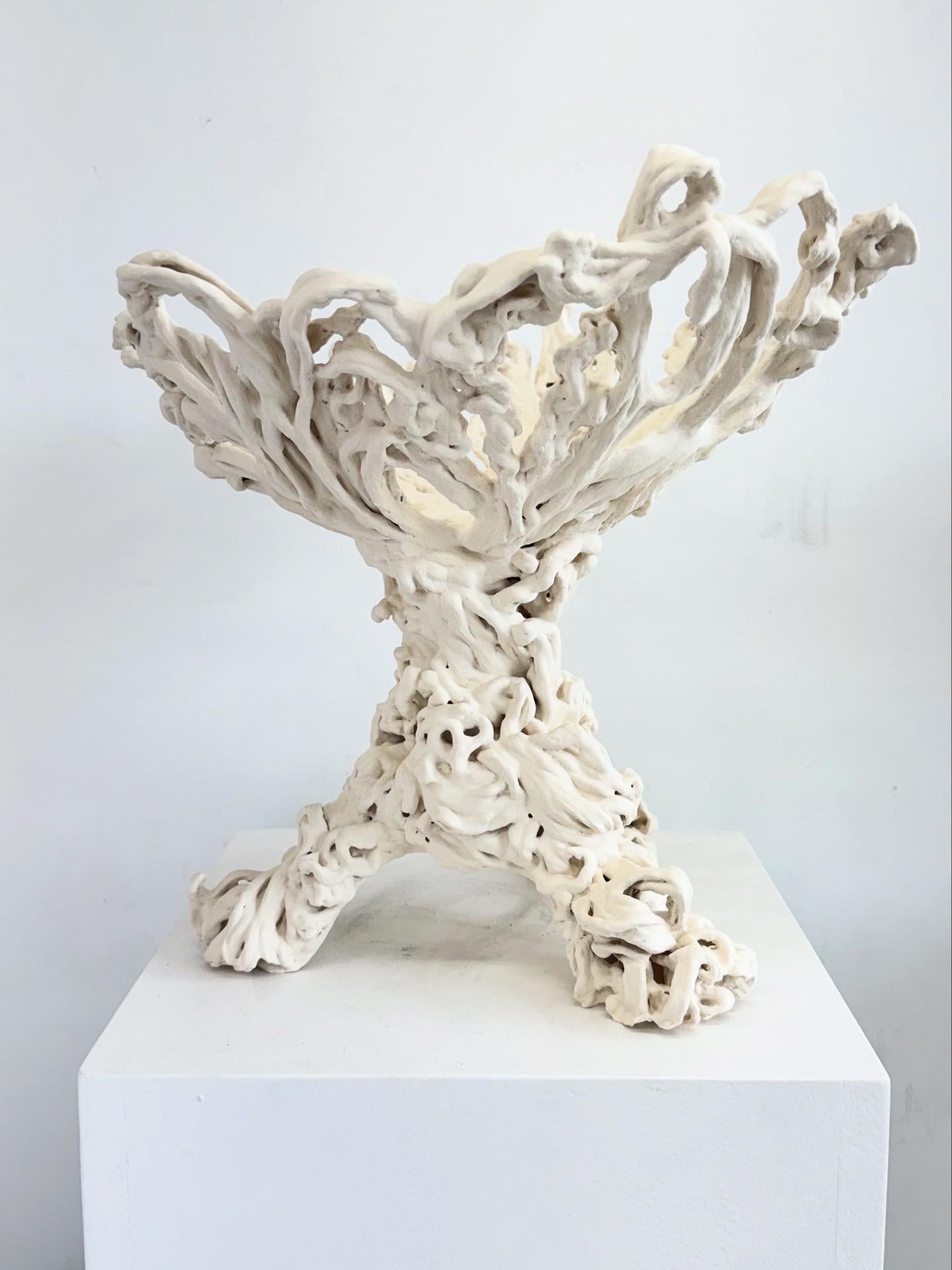 American Porcelain Sculpture - Clementine For Sale