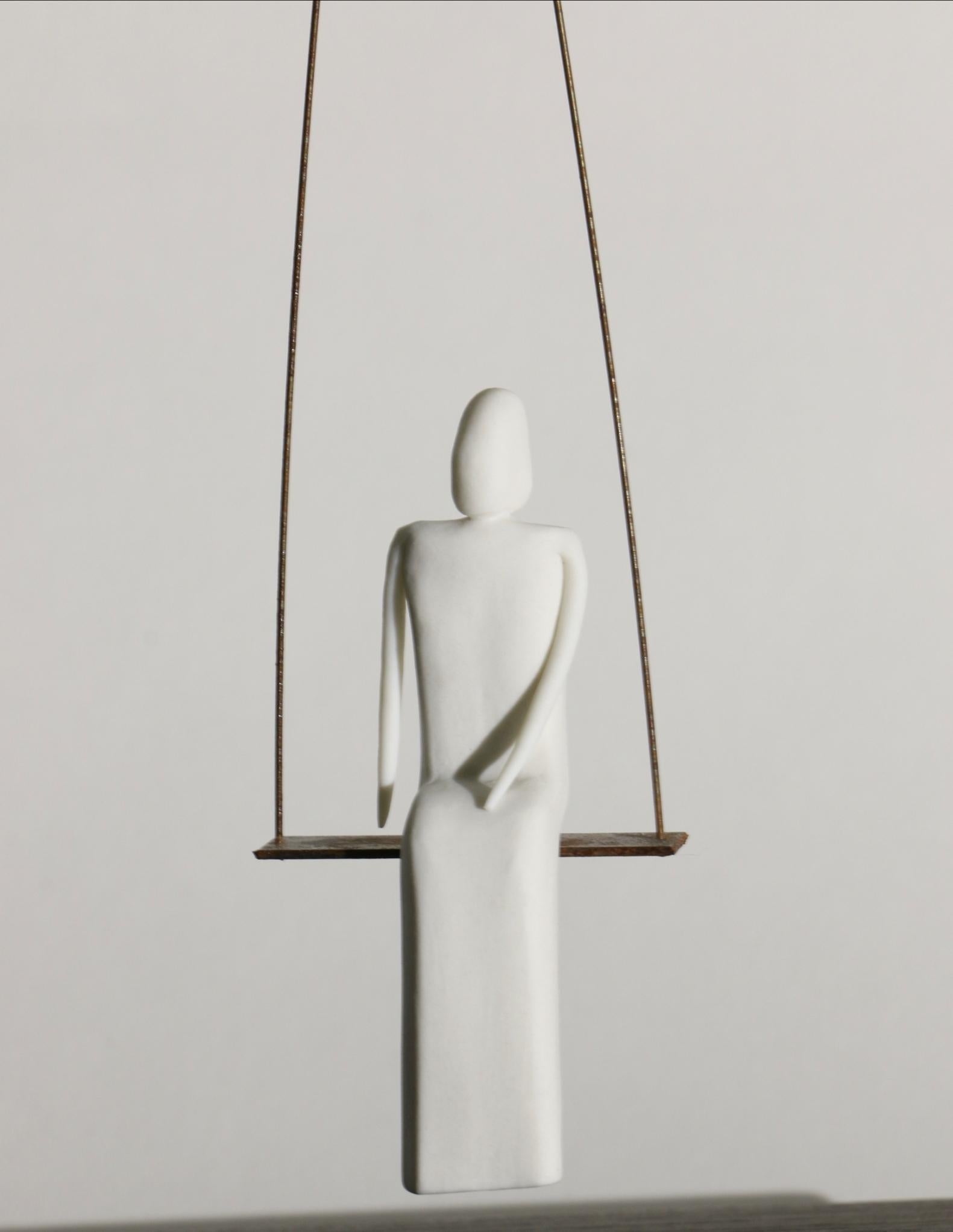 Porzellan-Skulptur Tischlampe 