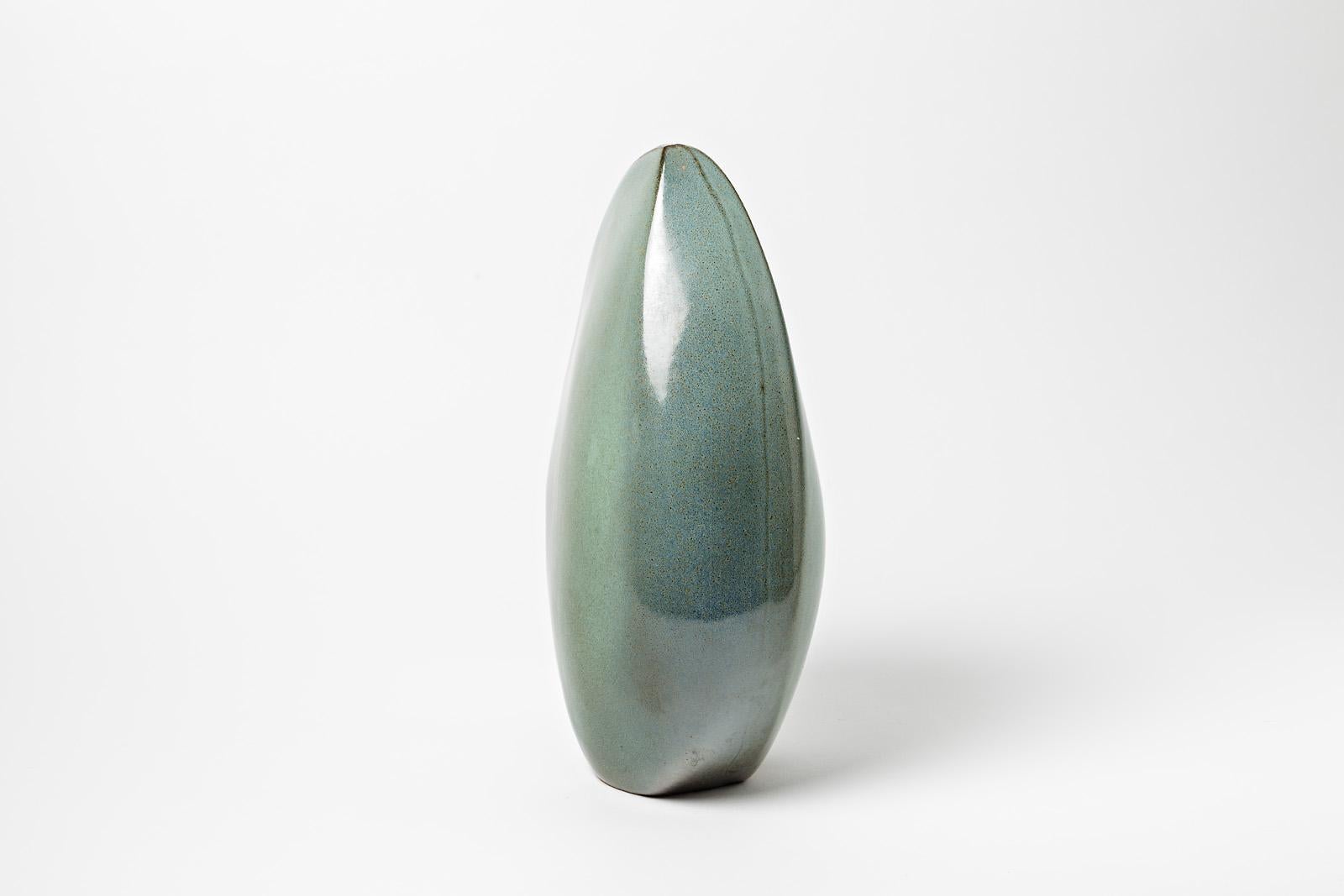 Beaux-Arts Scultura in porcellana con decorazione in Greene & Greene di Tim Orr, circa 1970 in vendita