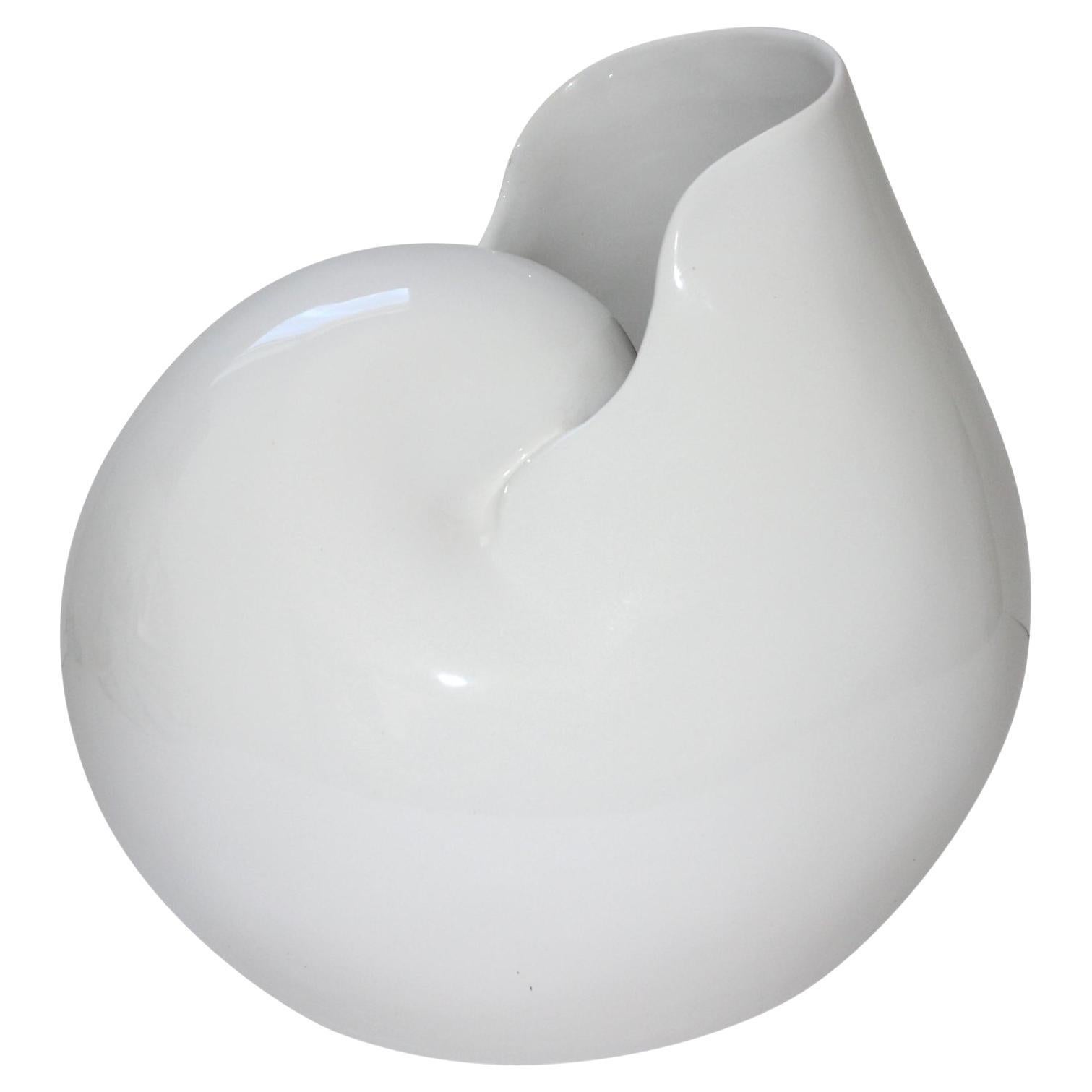 Porcelain Seashell Vase For Sale