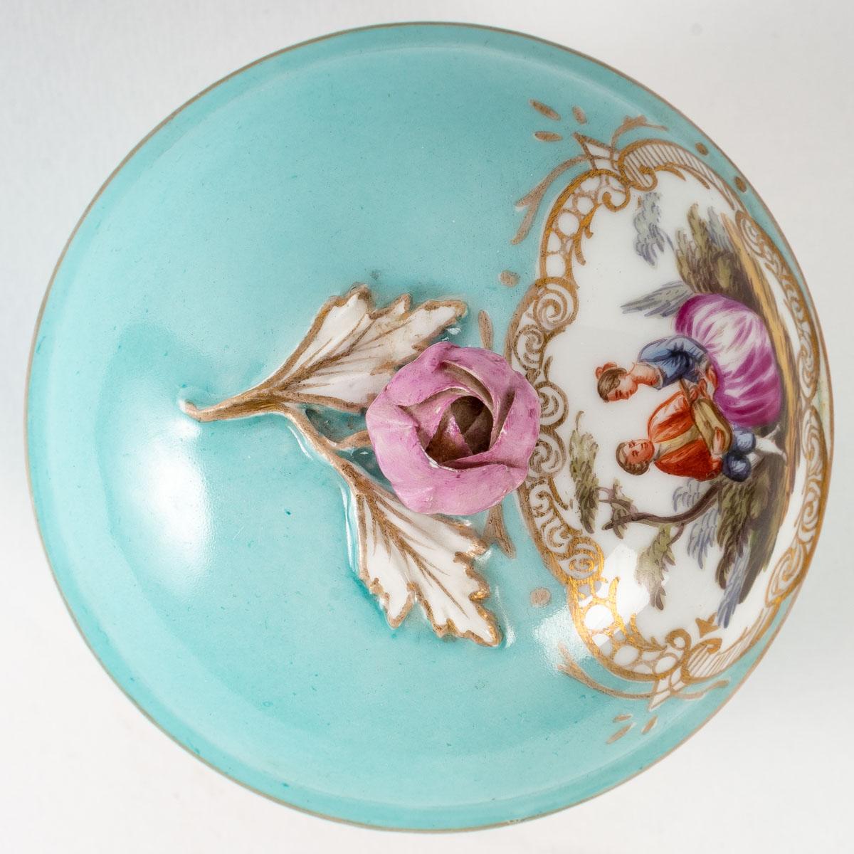 Porcelain Service and Its Meissen Tray, 19th Century 8
