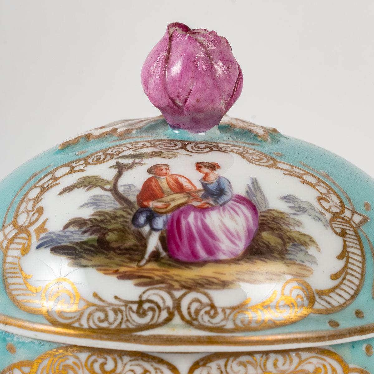 Porcelain Service and Its Meissen Tray, 19th Century 11