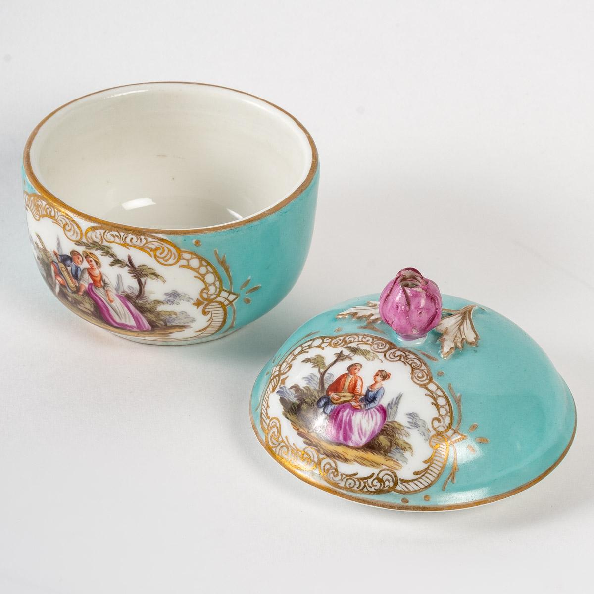 Porcelain Service and Its Meissen Tray, 19th Century 12