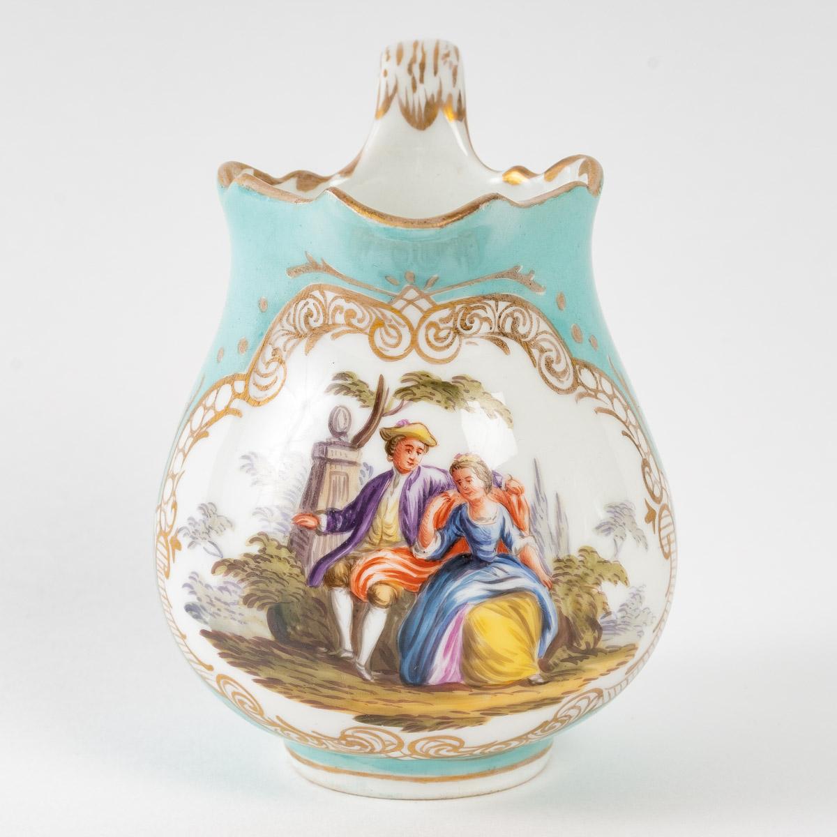 Porcelain Service and Its Meissen Tray, 19th Century 14