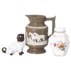 Porcelain - Set of three pieces - 19th century