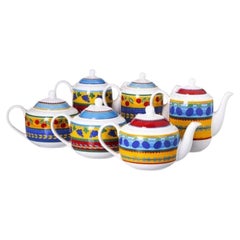 Porcelain - Set with three teapots and three coffee pots - Vista Alegre