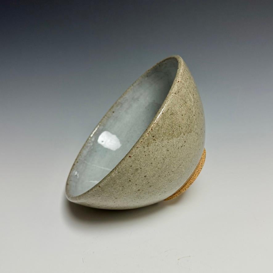 Modern Porcelain Slipped Bowl by Jason Fox For Sale