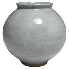 Porcelain Slipped Moon Jar by Jason Fox