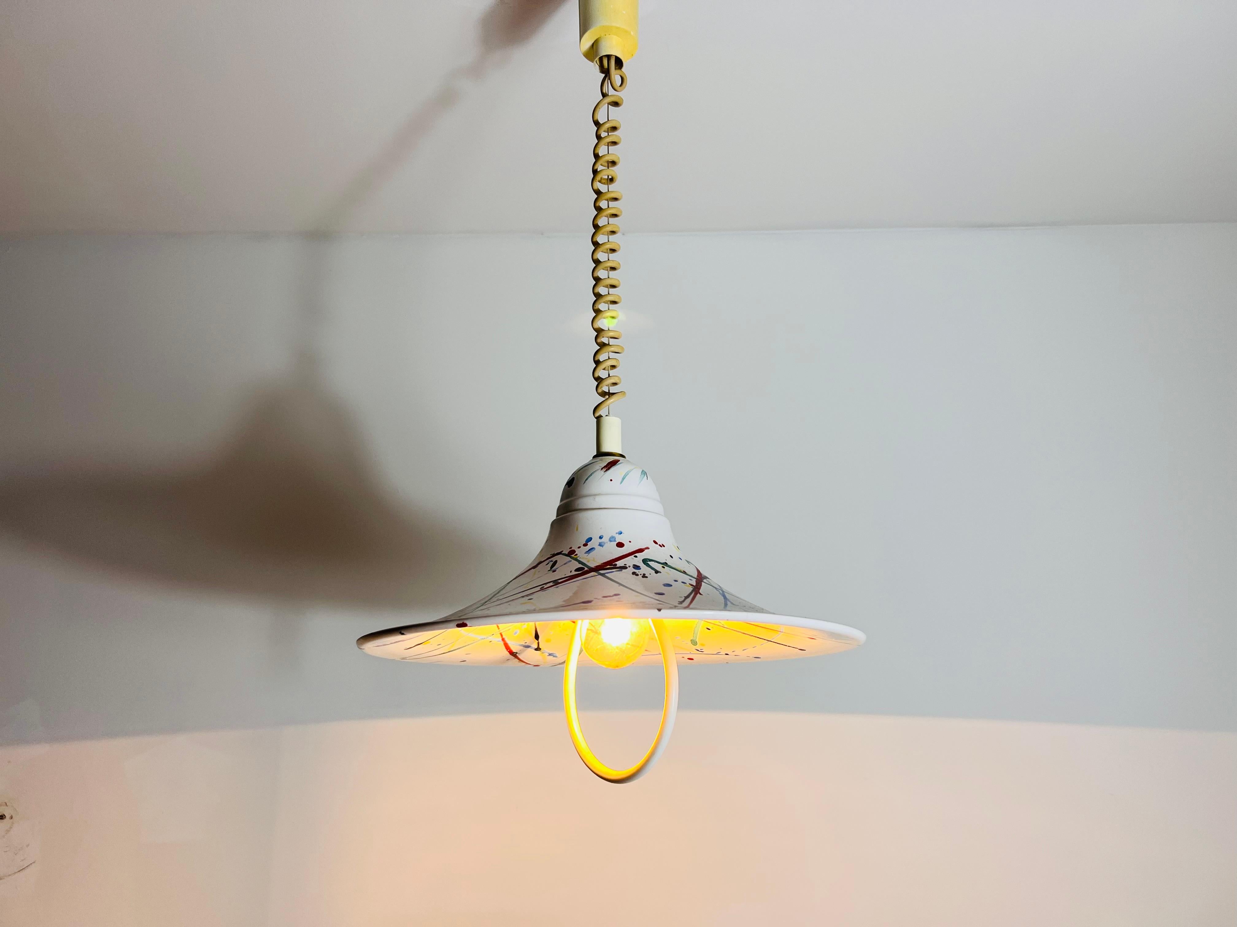 Lampe suspendue de l'ère spatiale PAN, Allemagne, 1970 en vente 4