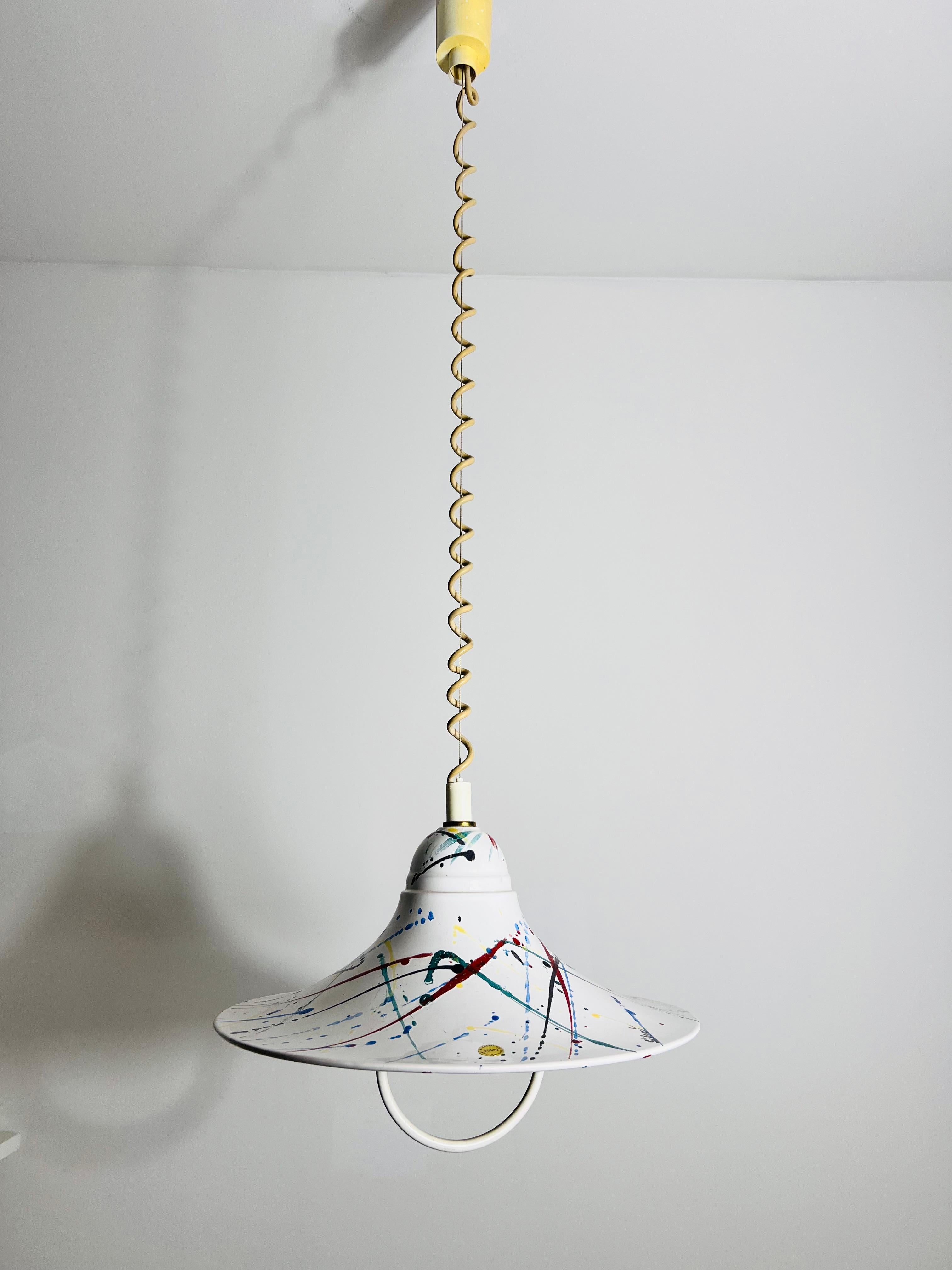 Lampe suspendue de l'ère spatiale PAN, Allemagne, 1970 en vente 5