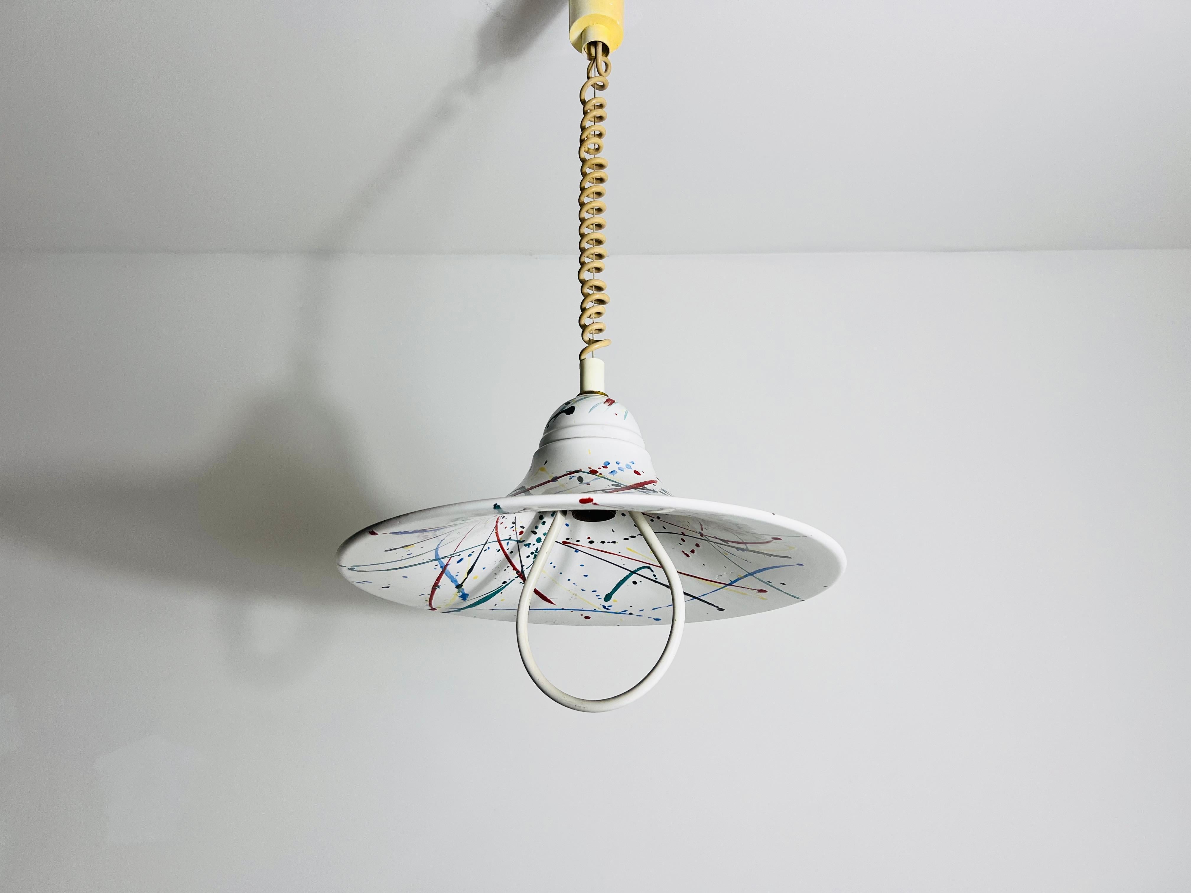 Allemand Lampe suspendue de l'ère spatiale PAN, Allemagne, 1970 en vente