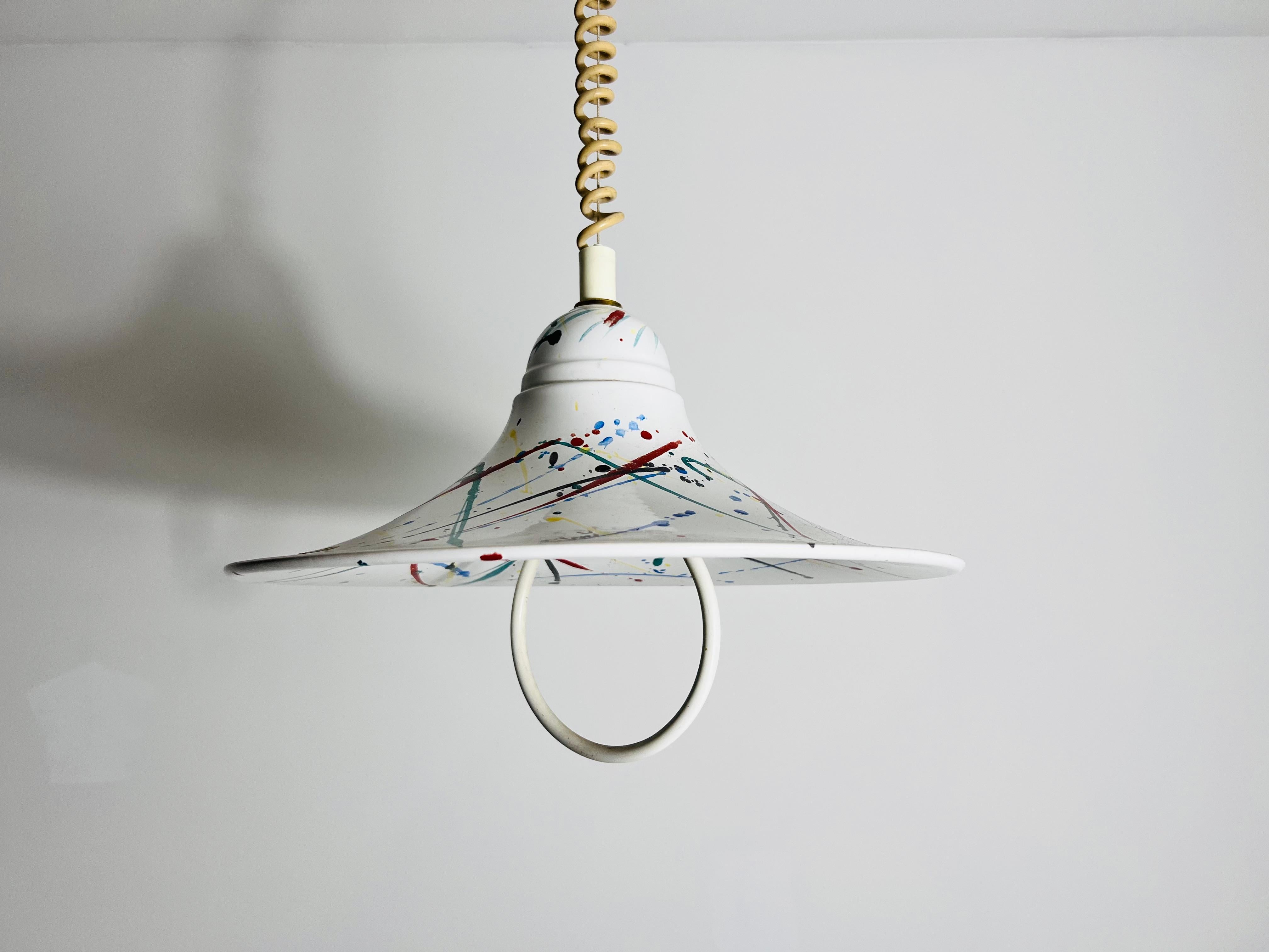 Lampe suspendue de l'ère spatiale PAN, Allemagne, 1970 Bon état - En vente à Hagenbach, DE