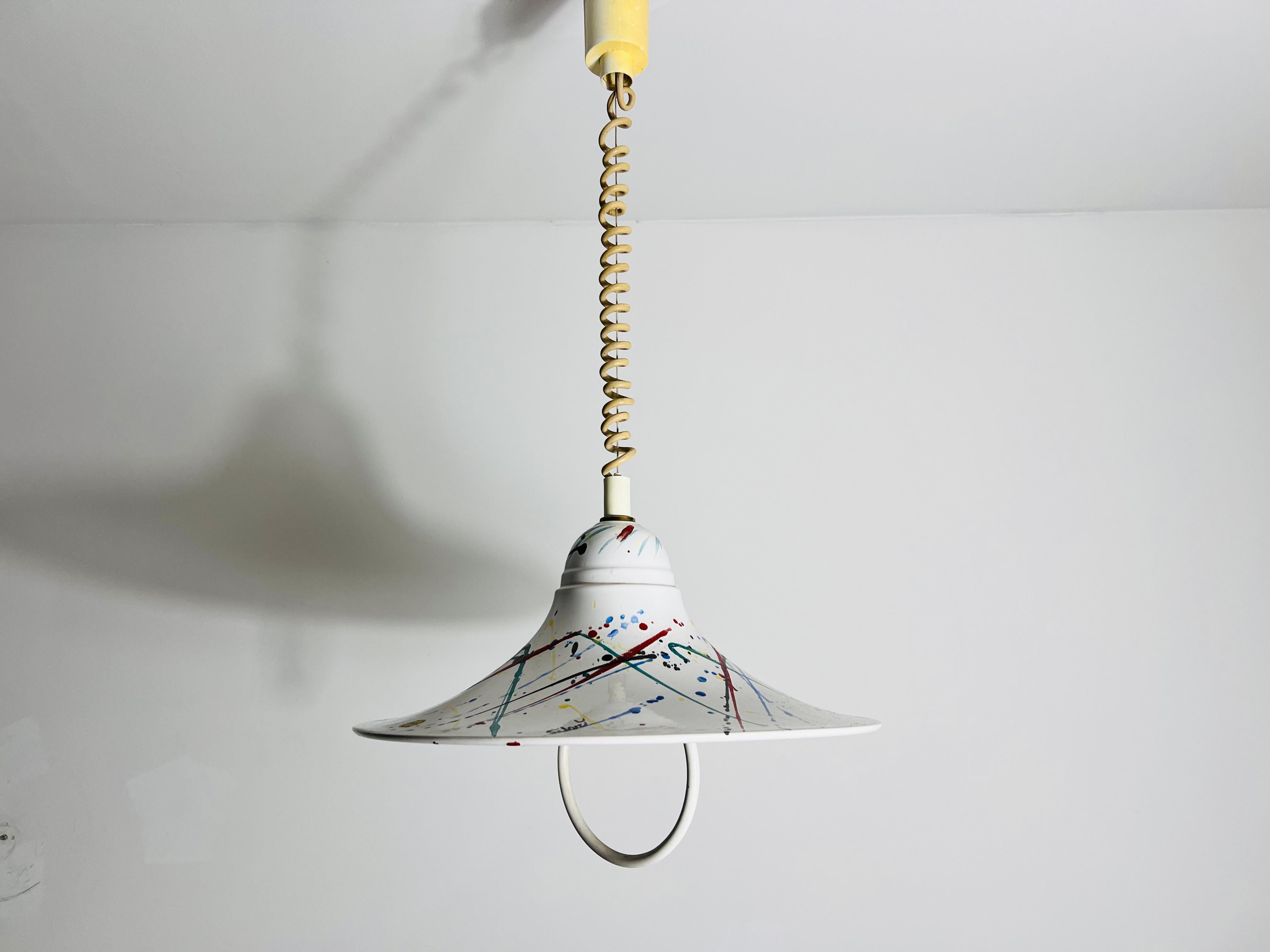 Lampe suspendue de l'ère spatiale PAN, Allemagne, 1970 en vente 1