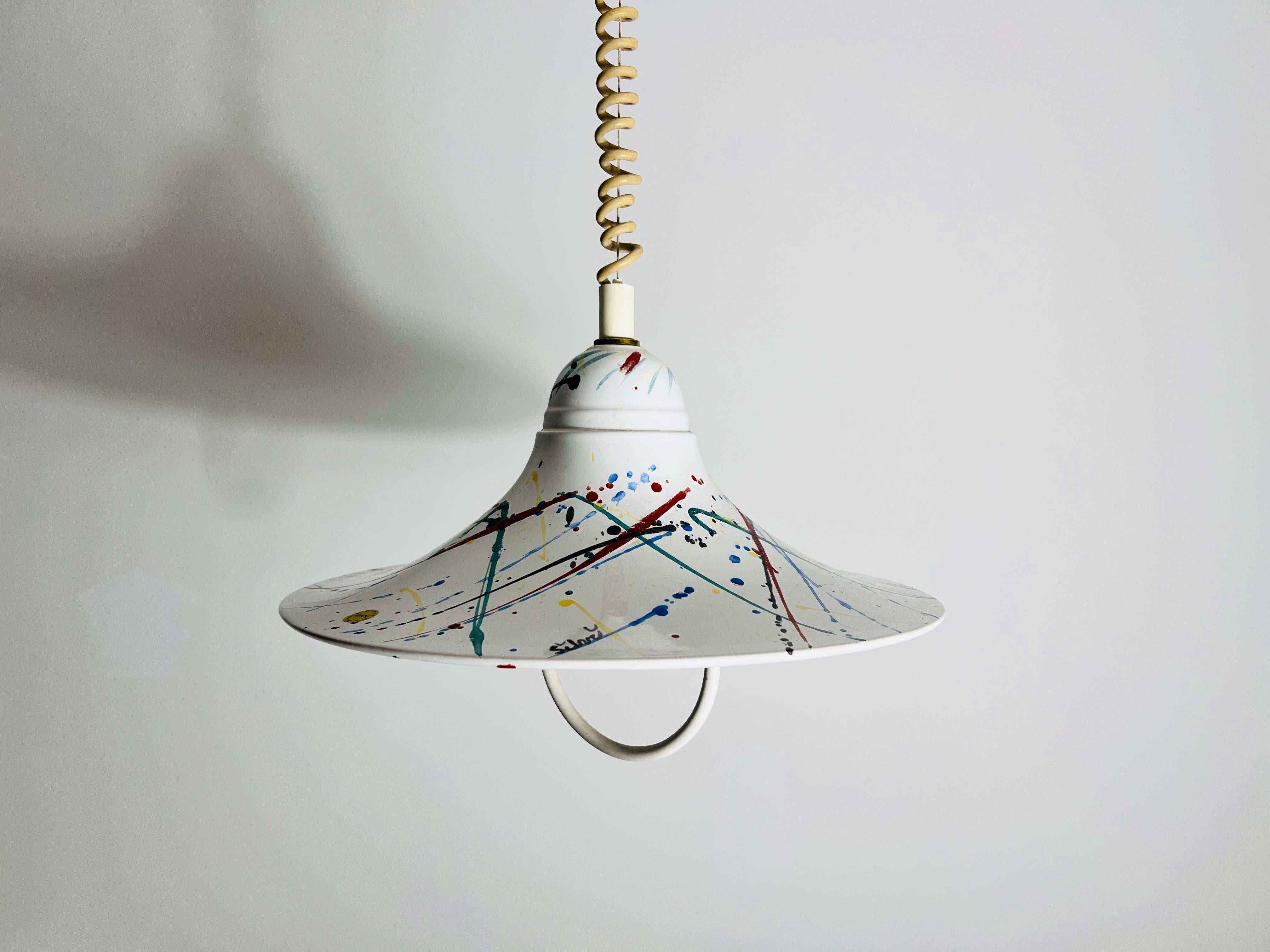 Lampe suspendue de l'ère spatiale PAN, Allemagne, 1970 en vente 2