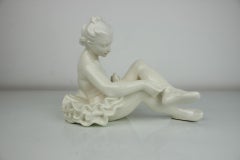 Porcelain Statue Ballerina, Czechoslovakia, 1962s